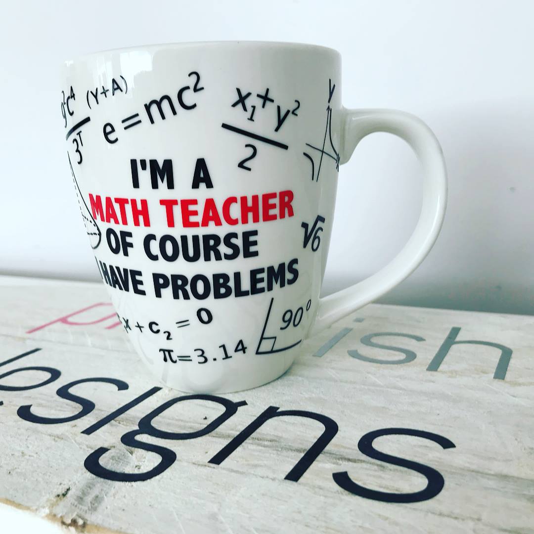 Maths Teacher Mug