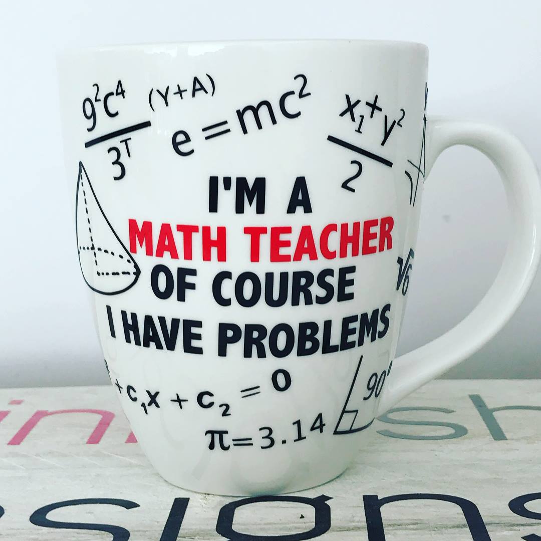 Maths Teacher Mug
