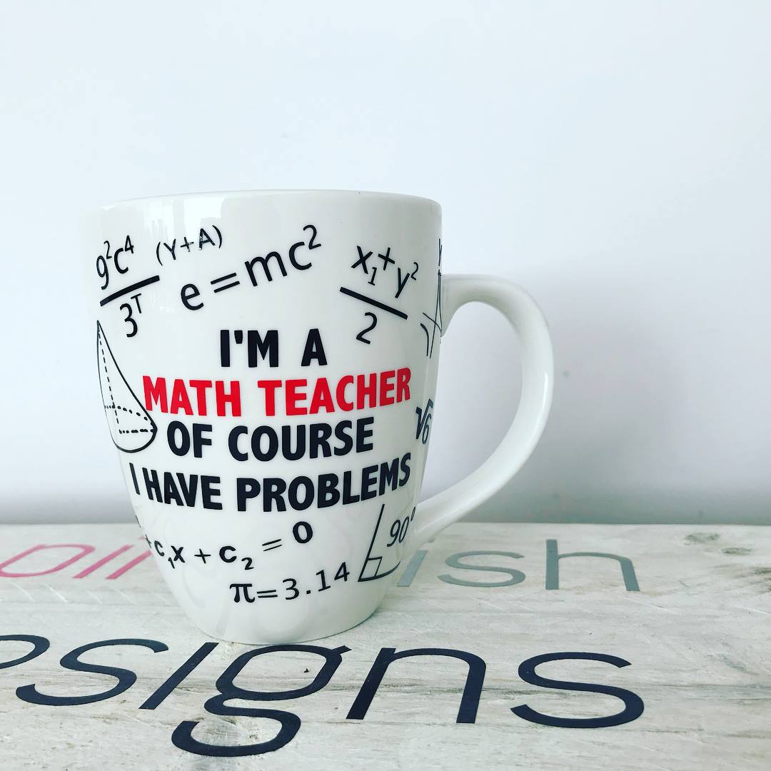 Maths Teacher Mug