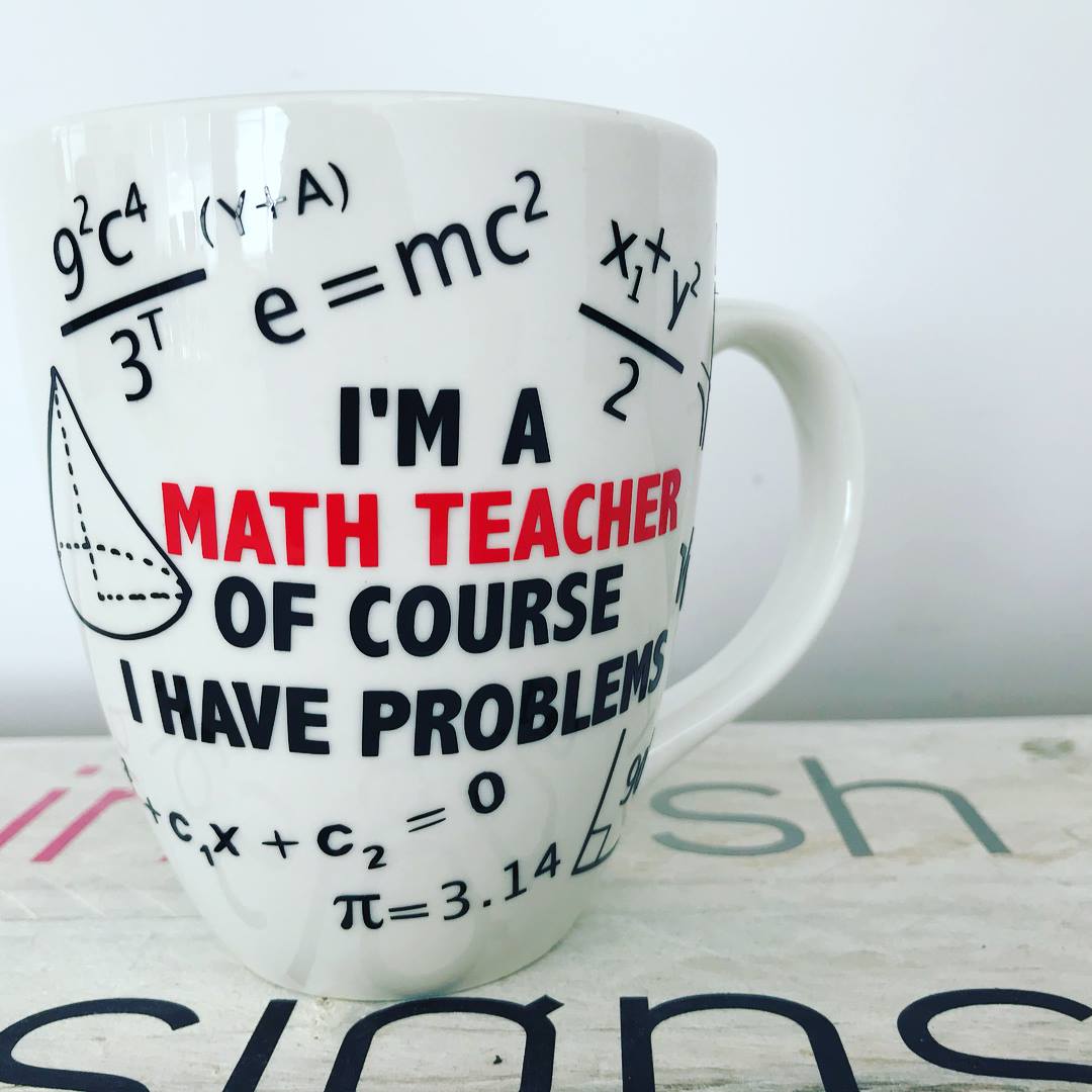 Maths Teacher Mug