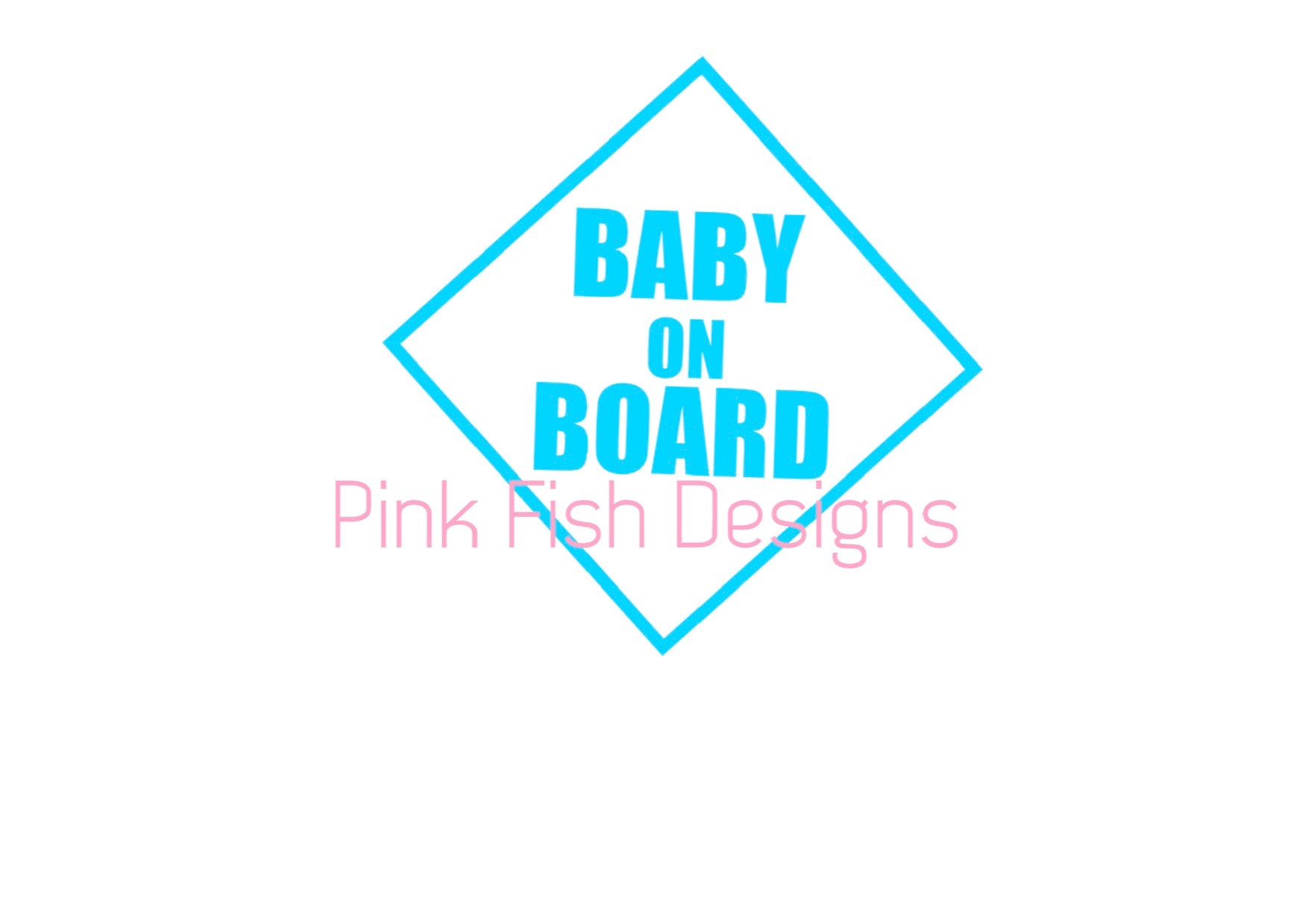 BABY ON BOARD CAR SIGN