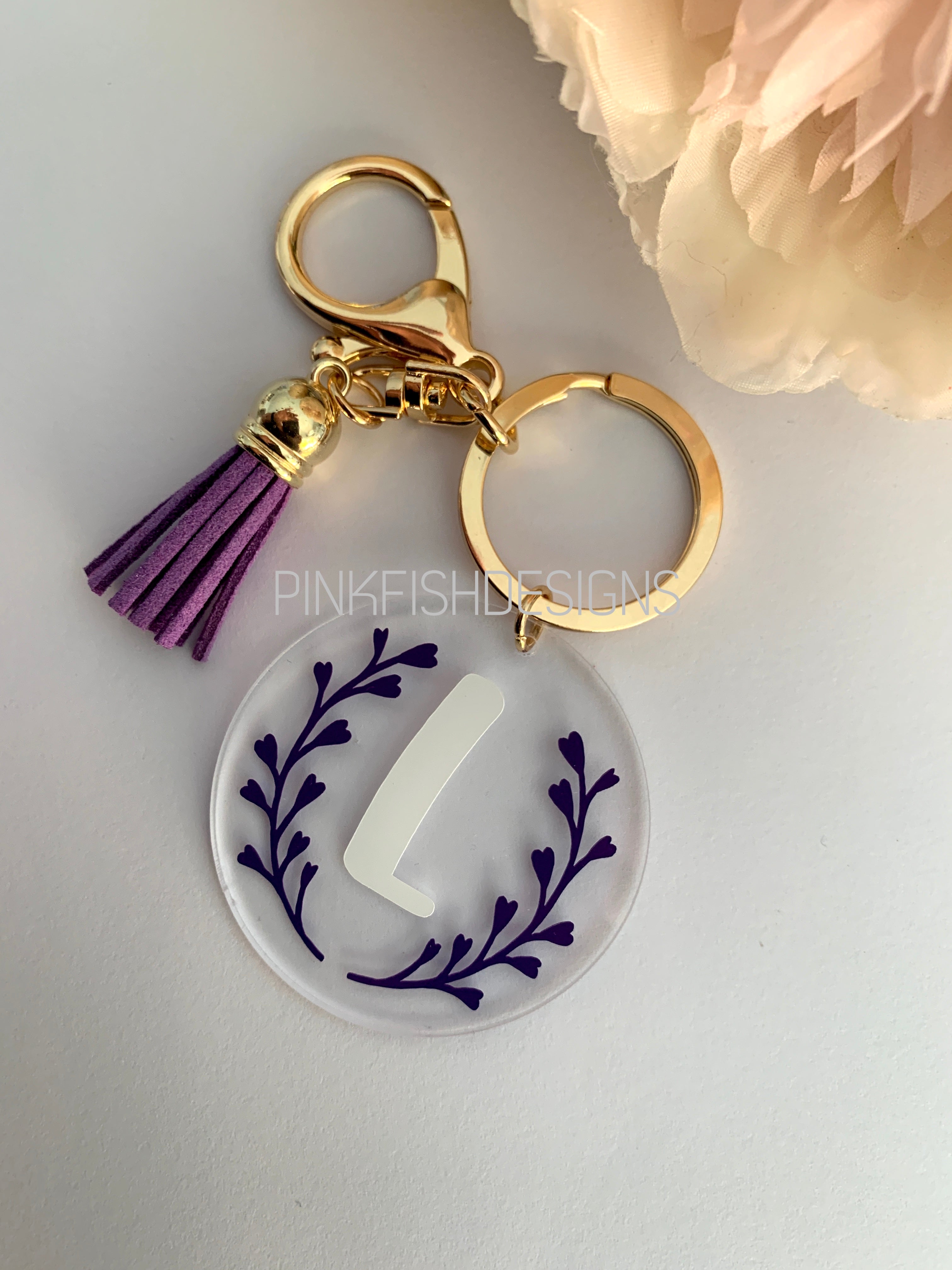 Personalised Mongoram Keyring