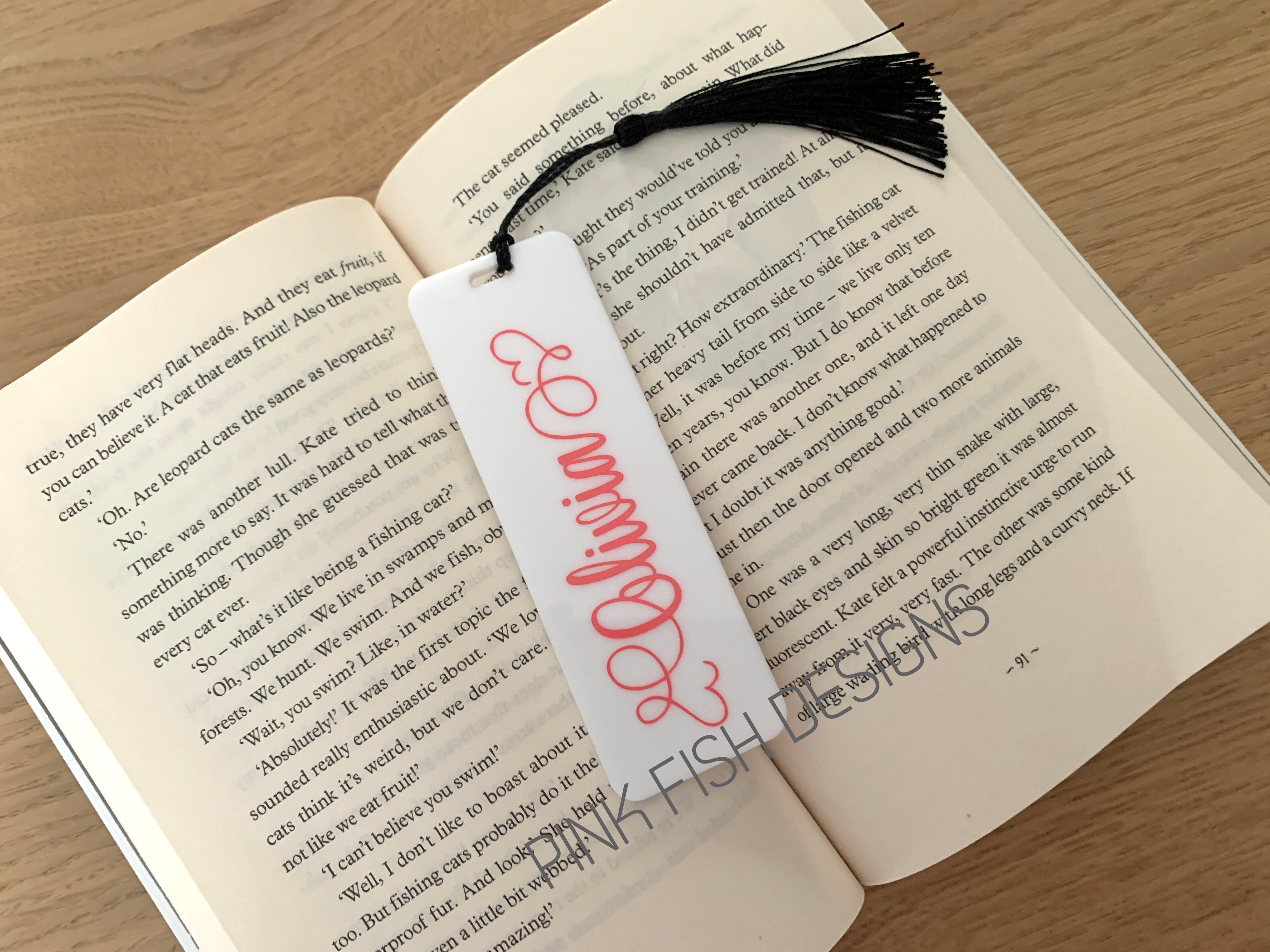 Personalised Bookmark