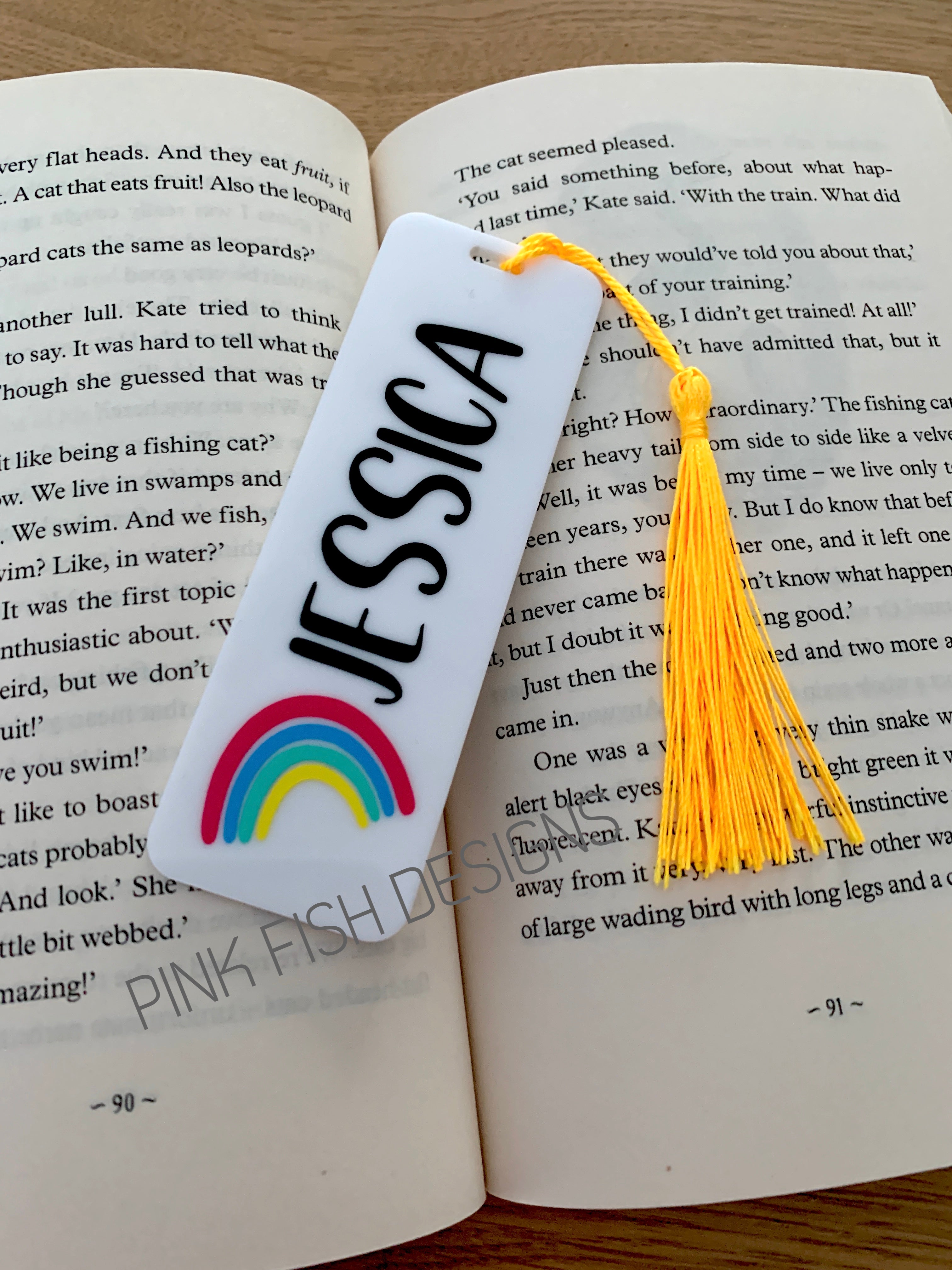 Personalised Bookmark