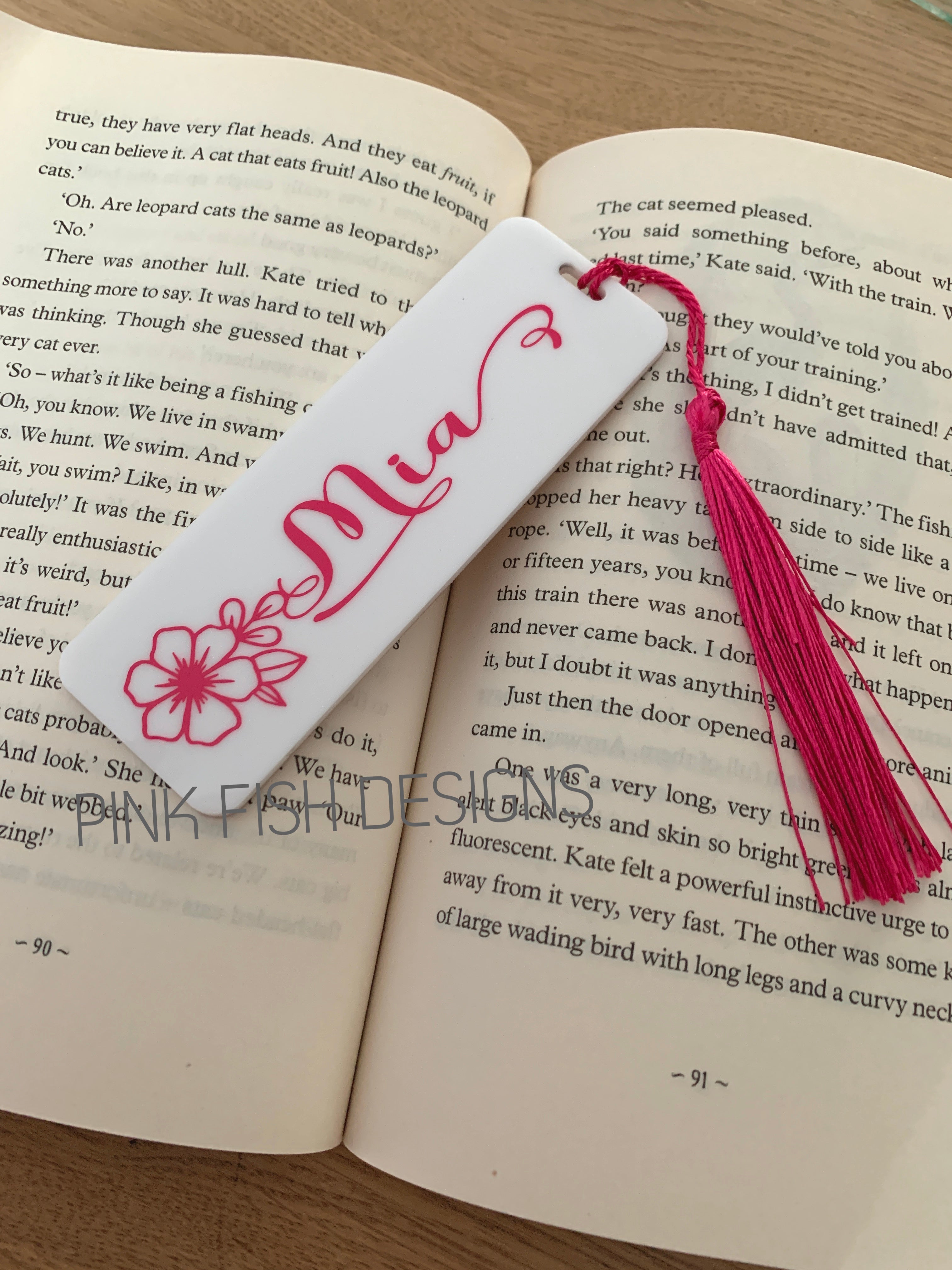 Personalised Bookmark