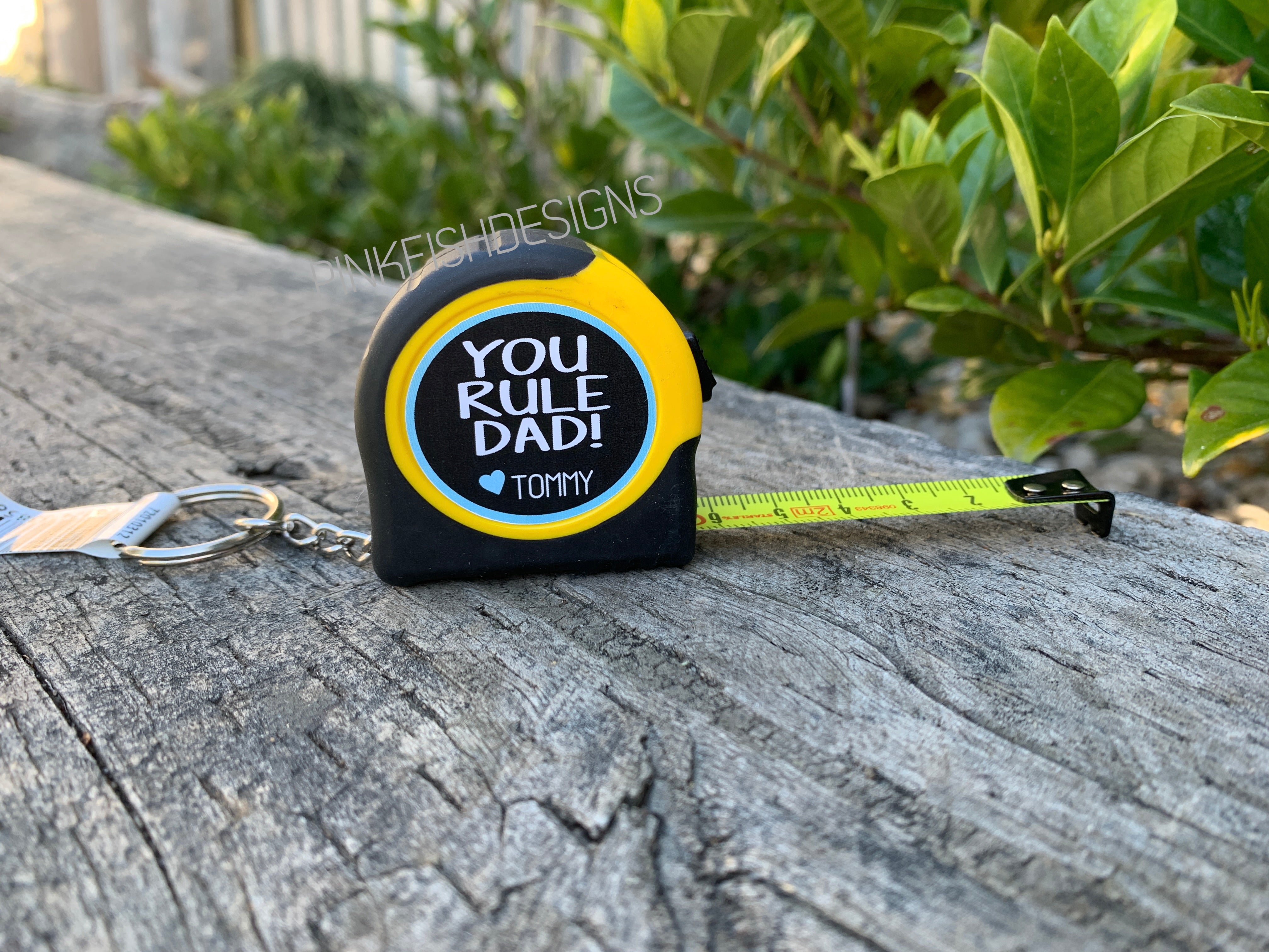 Dad Rules Tape Measure