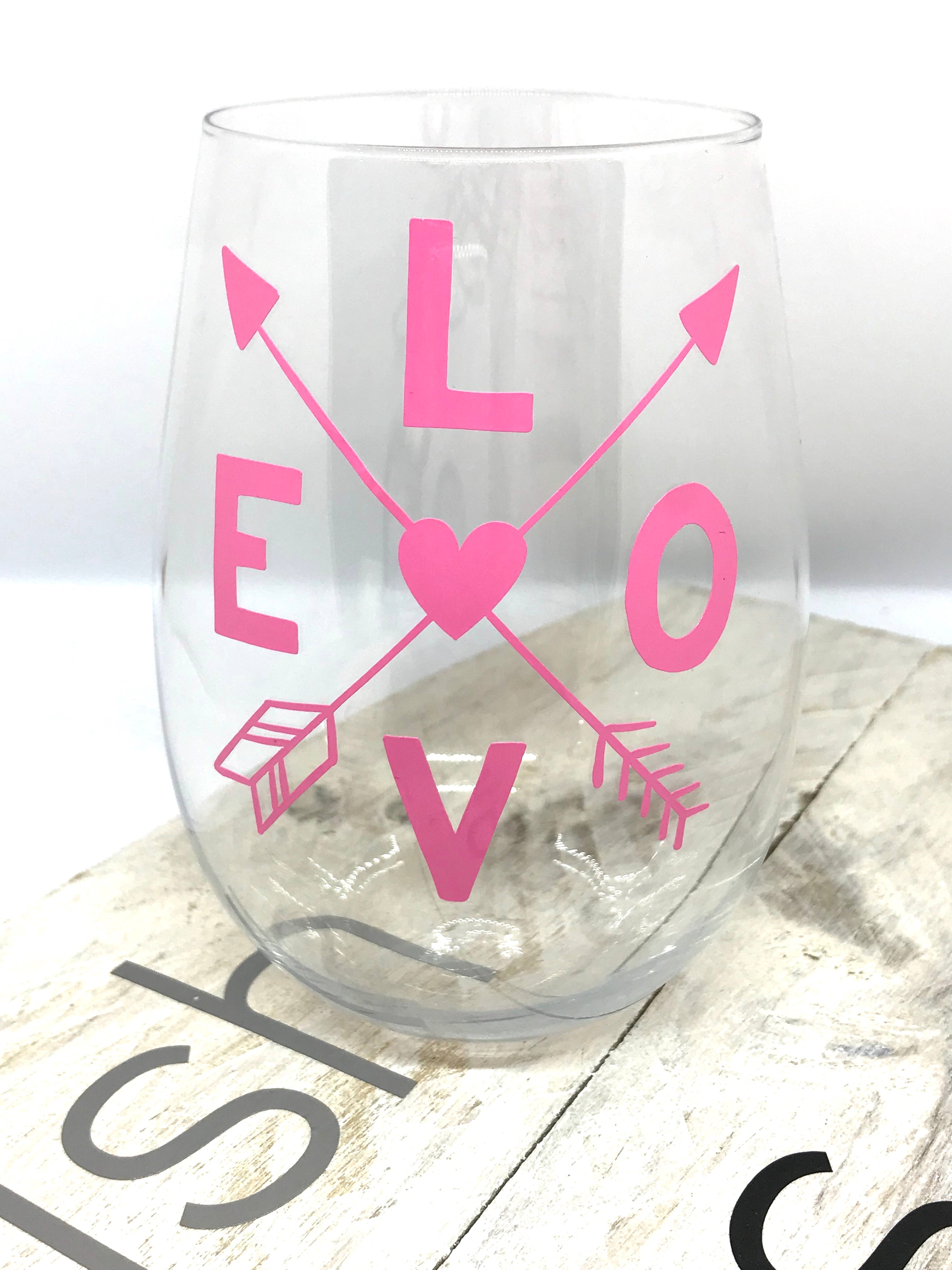 Love Glass Labels