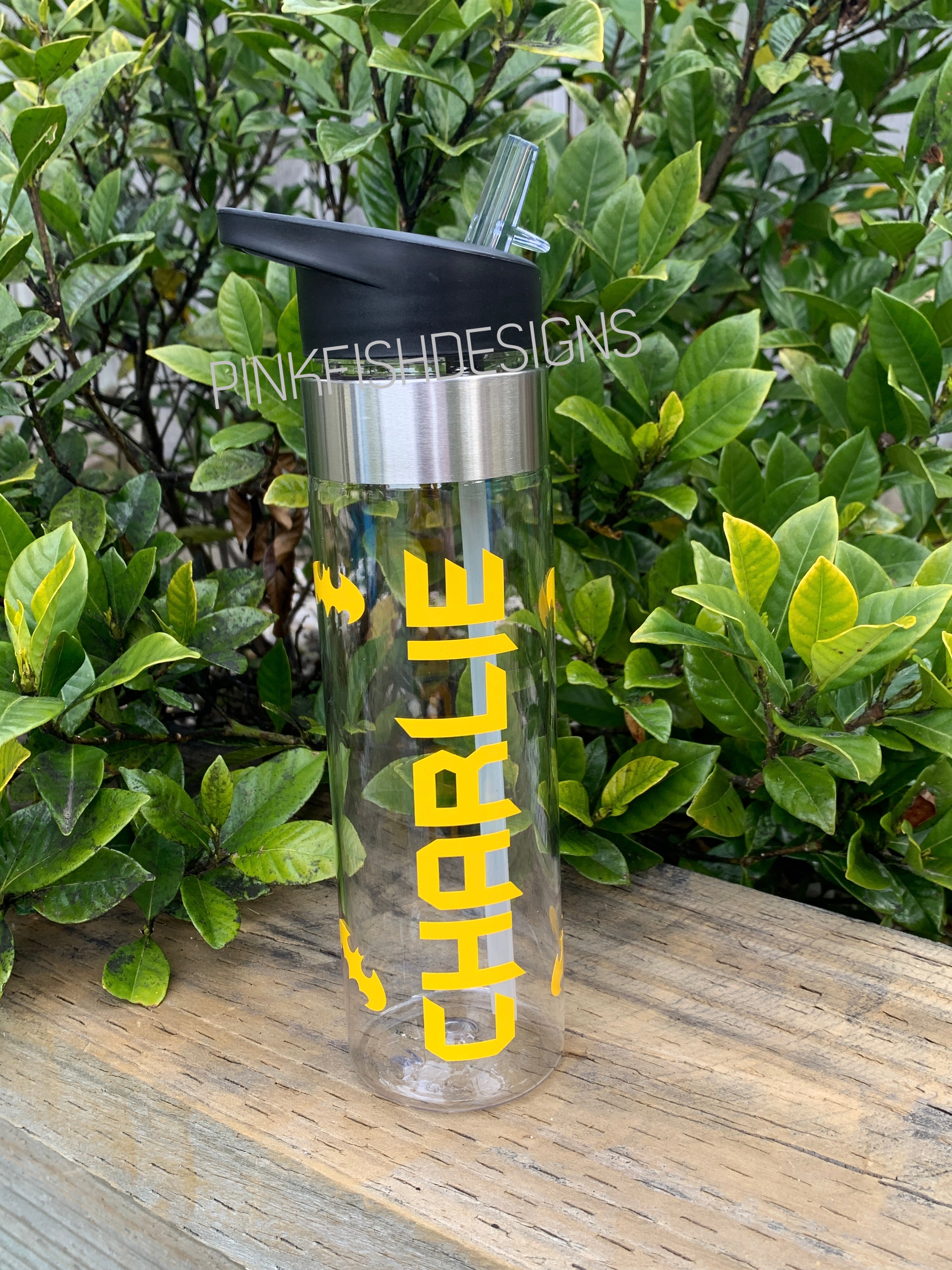 Personalised Batmania Water Bottle