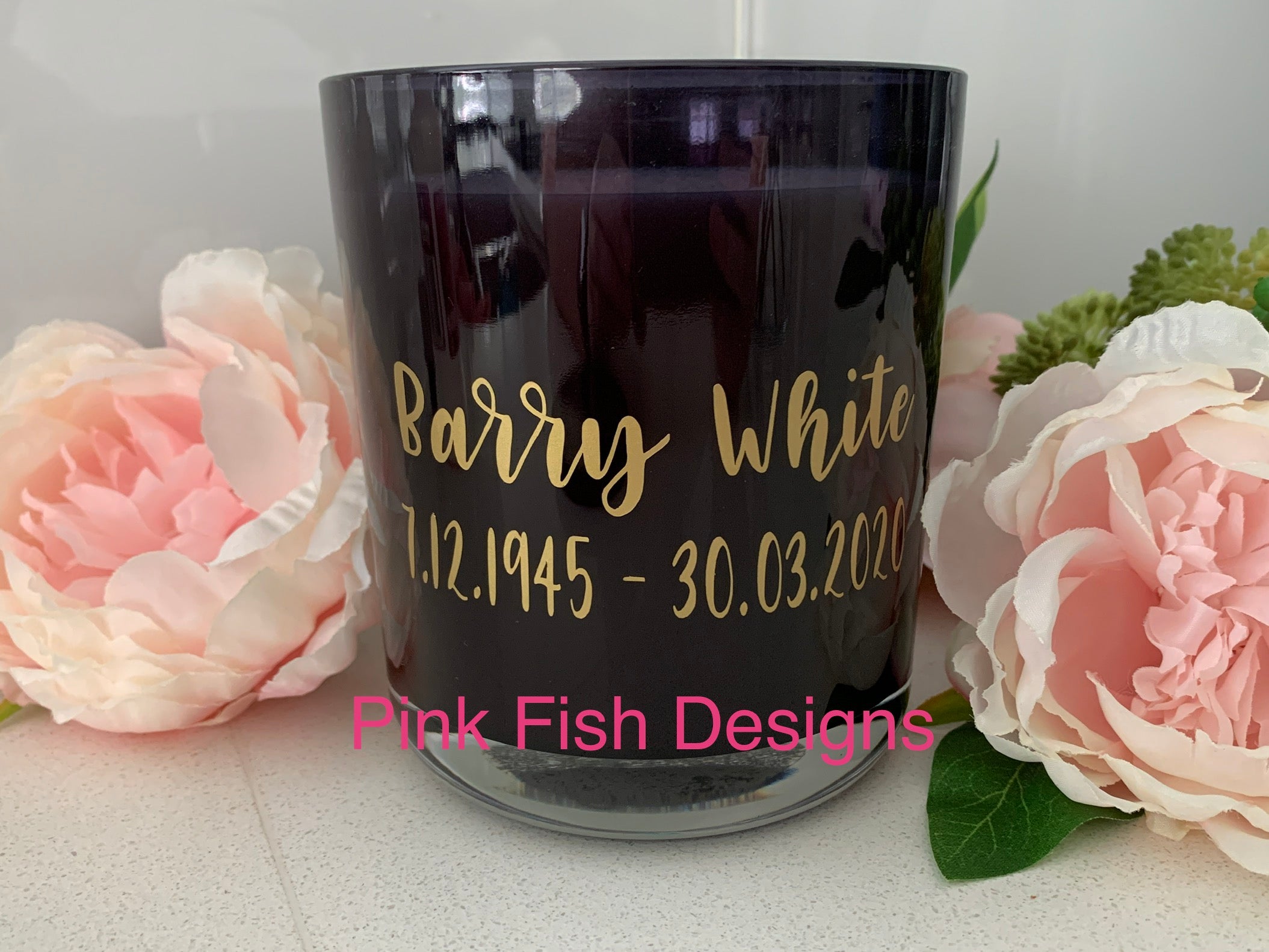 Loving Memory Hand poured 400ml Soy Candle & Gloss Box
