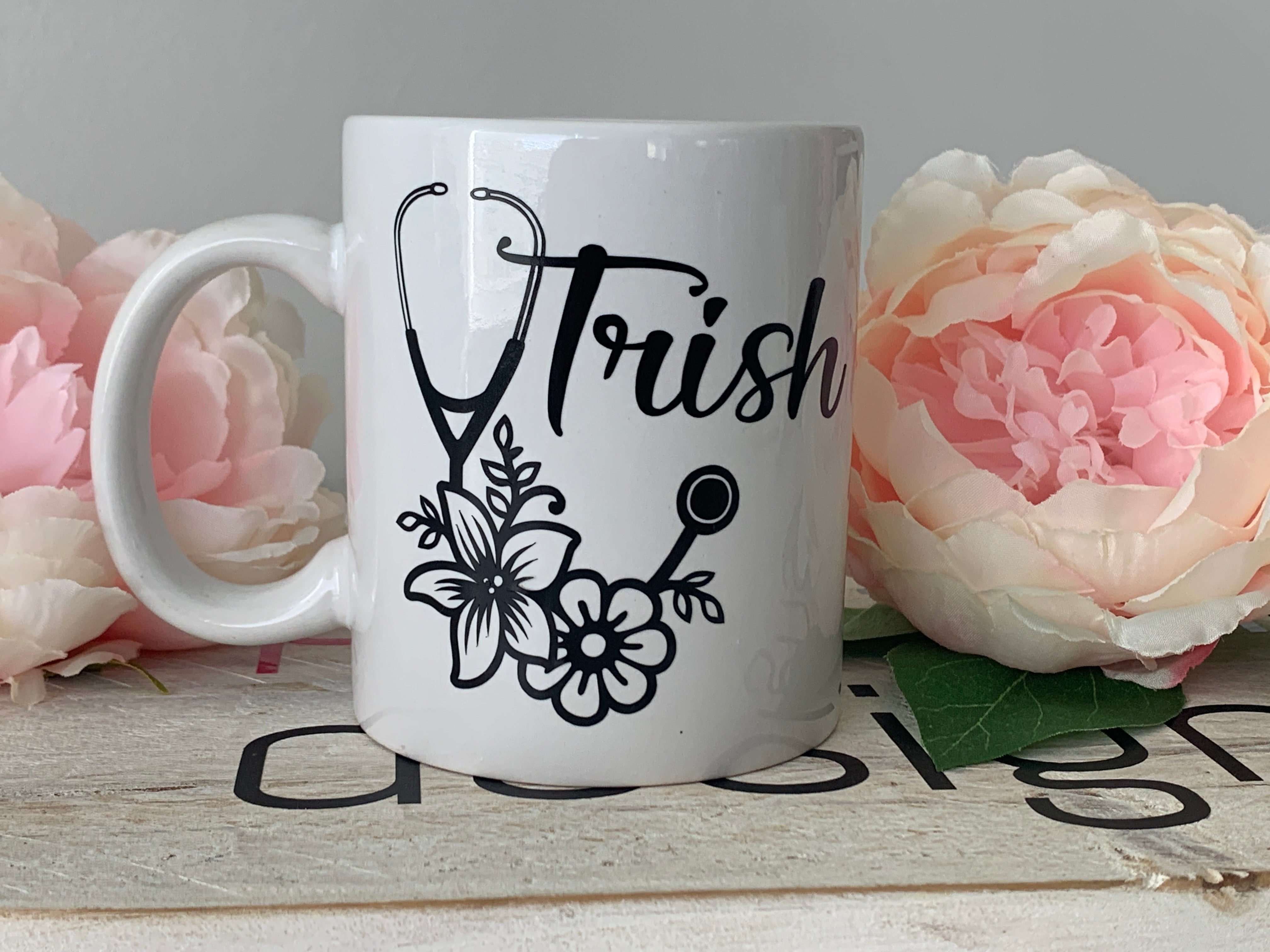 Floral Nurse Mug