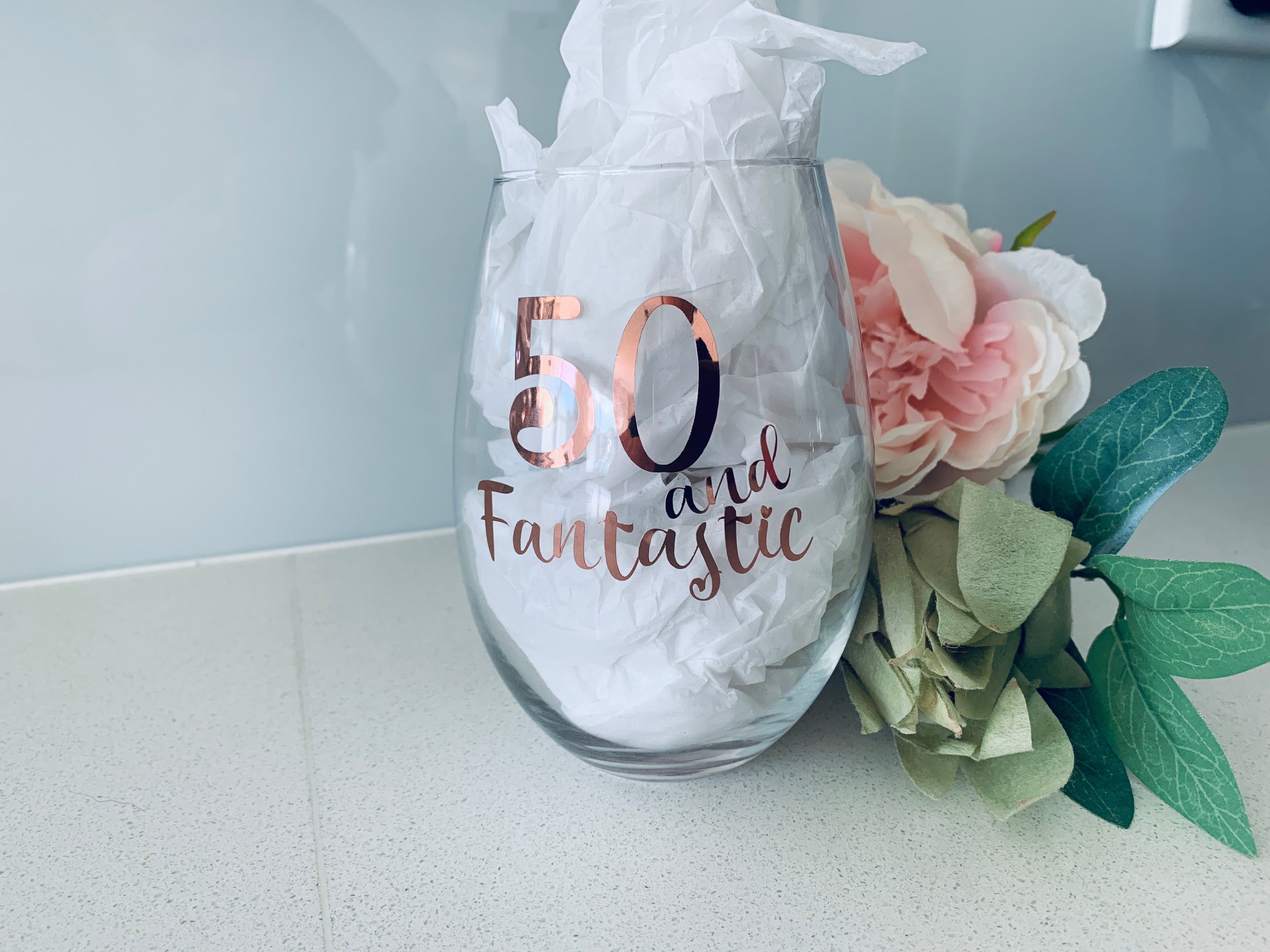 Personalised Birthday Glass