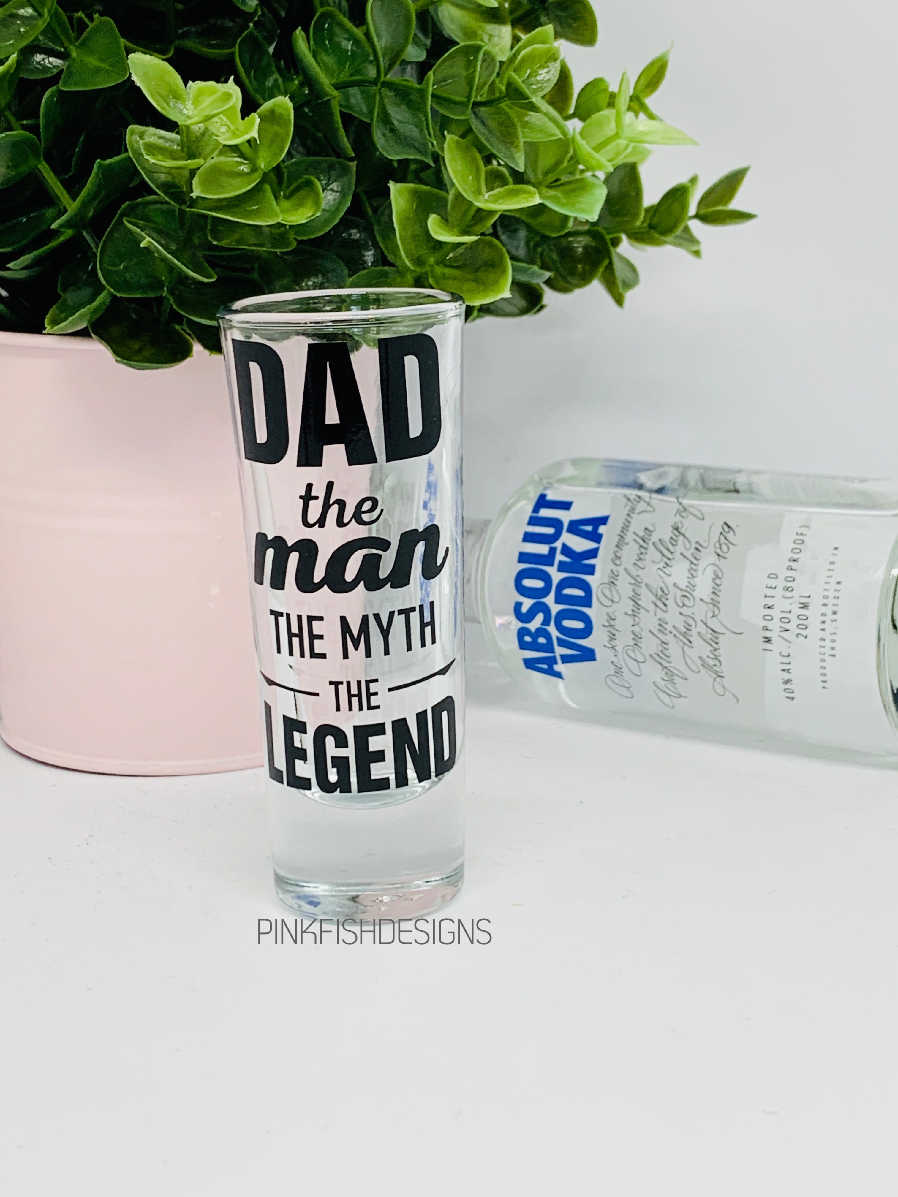 The Legend Shot Glasses