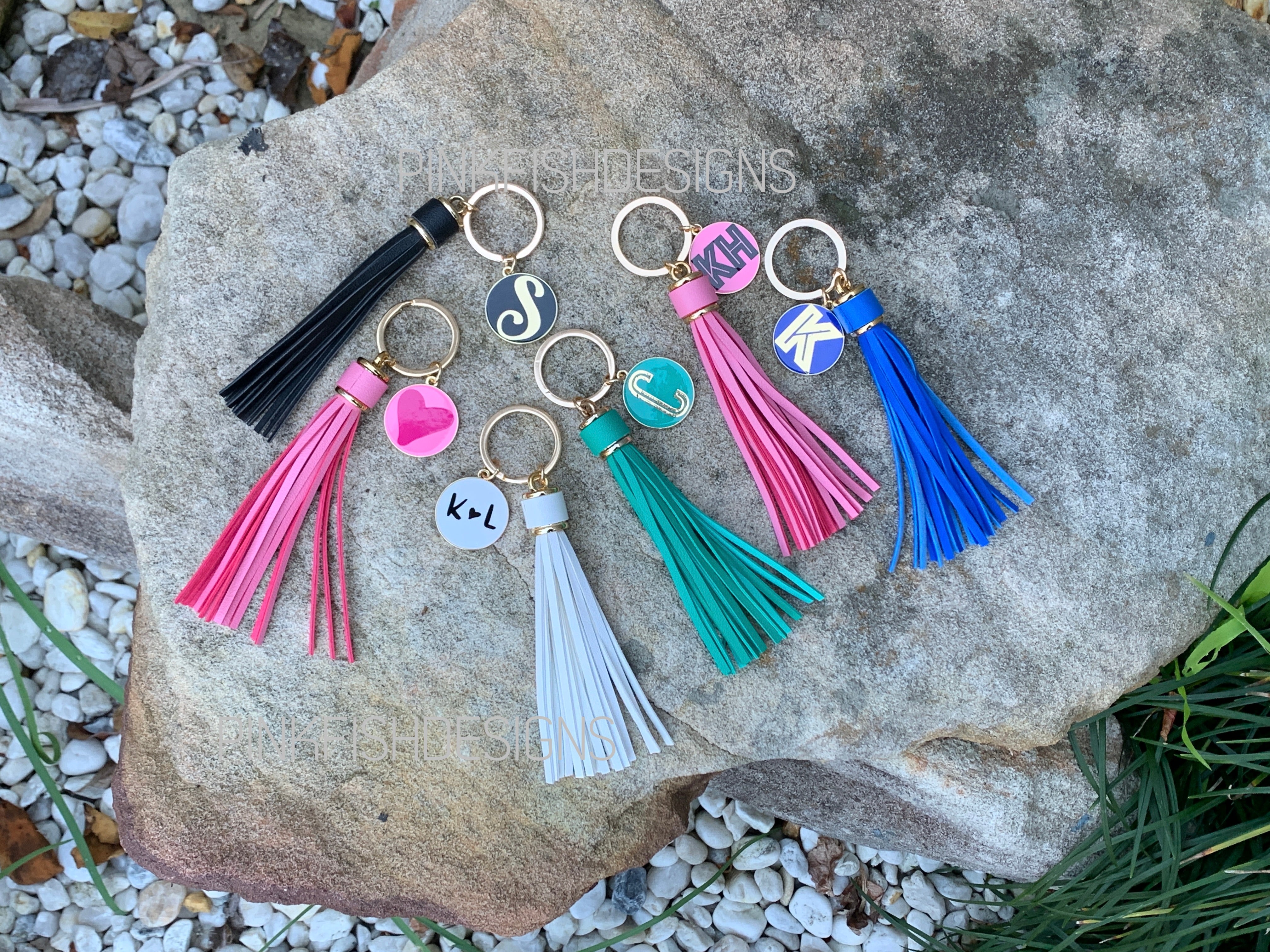 Tassel Bag Charm Keyring