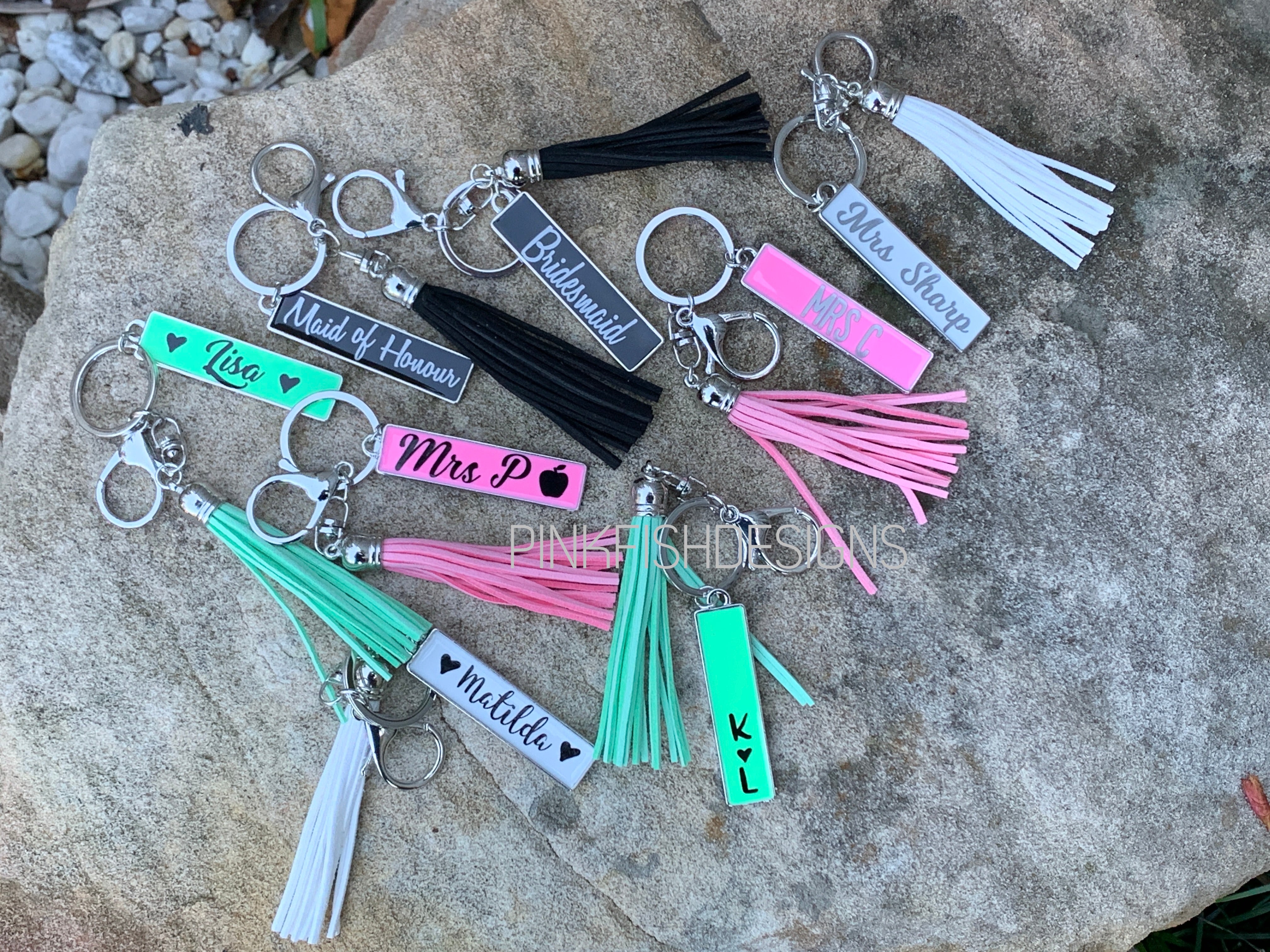 Large Tassel Keyring / Bag Charm