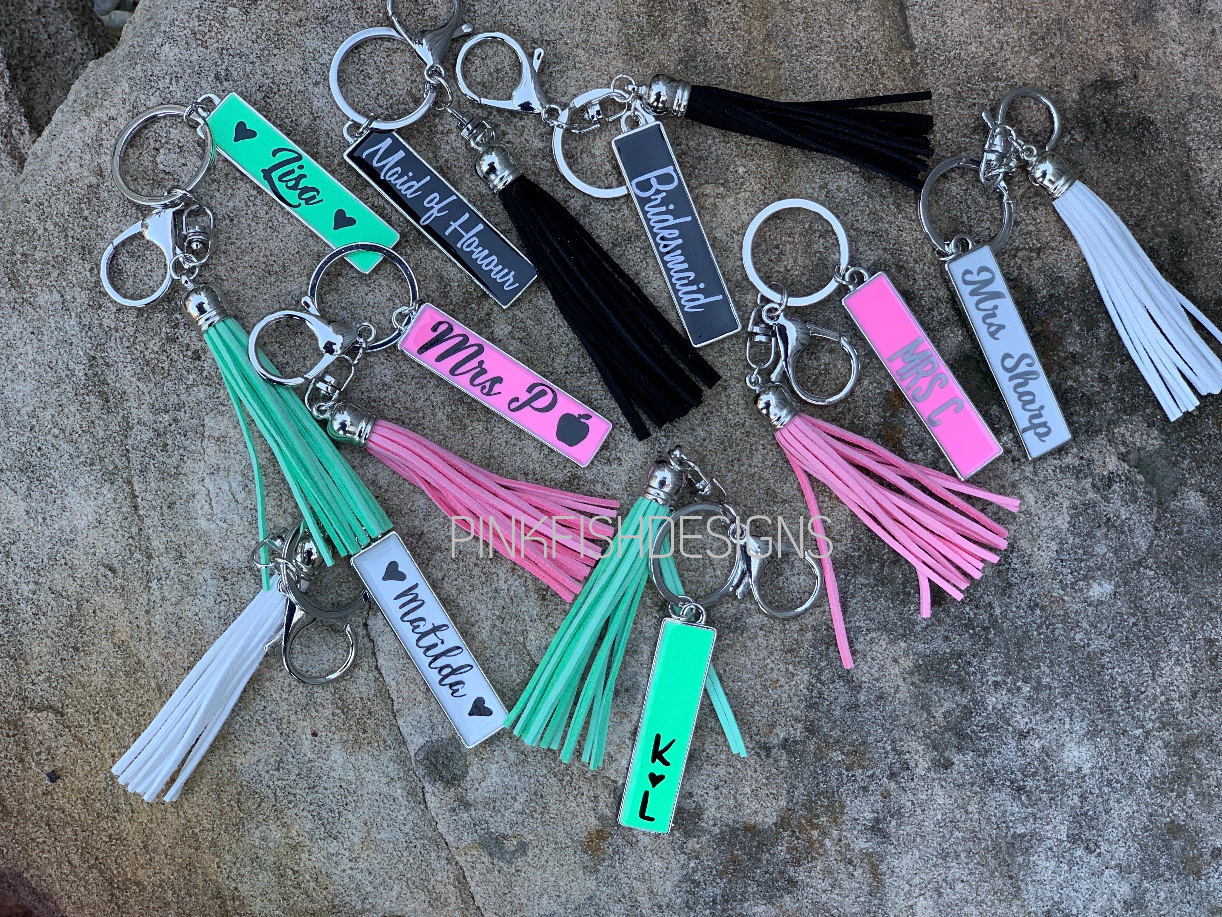 Large Tassel Keyring / Bag Charm
