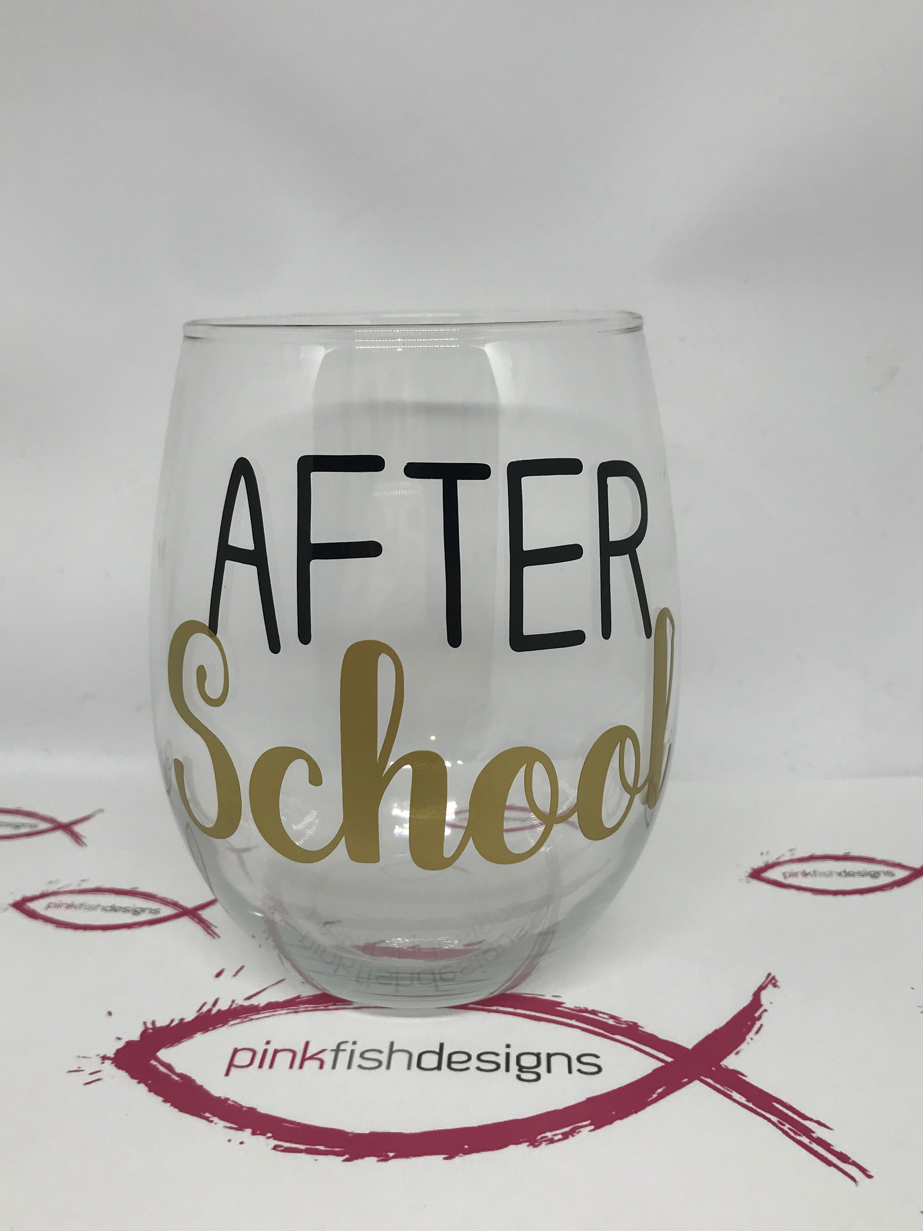 After School Stemless Glass