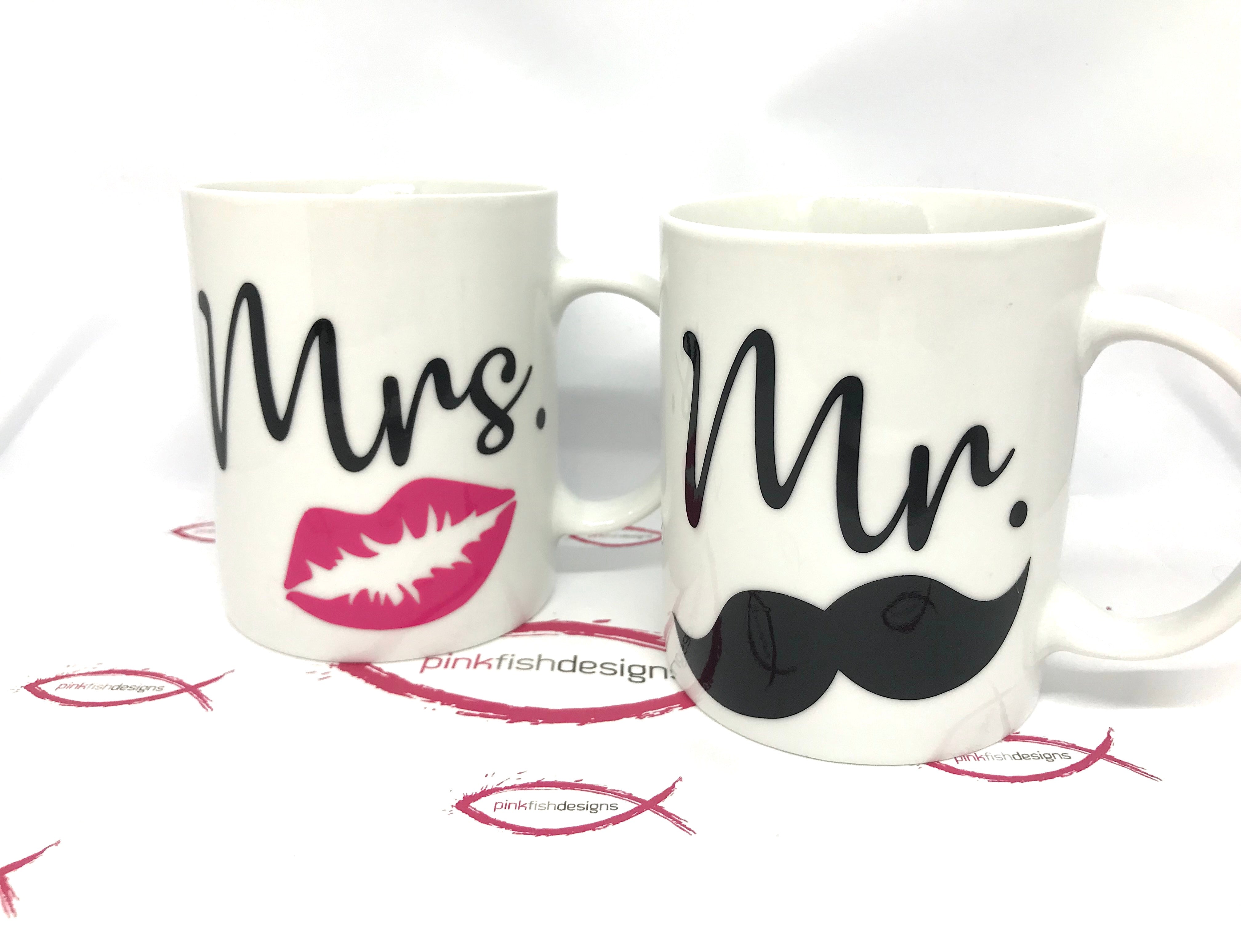 Mr and Mrs Mug Set