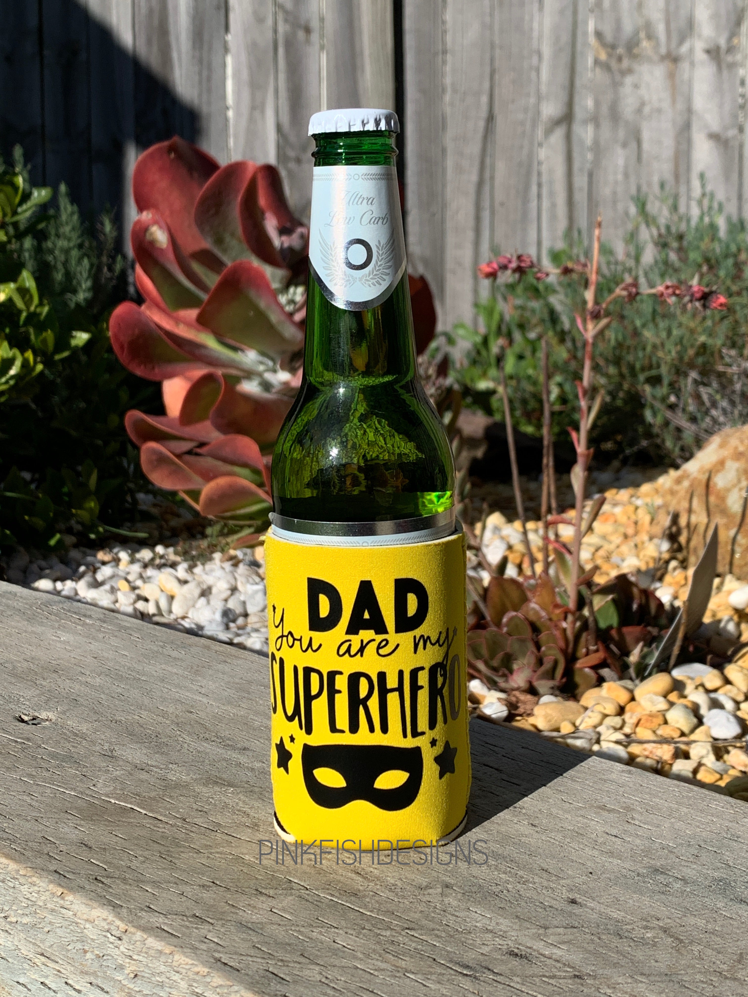 Superhero Stubby Holder