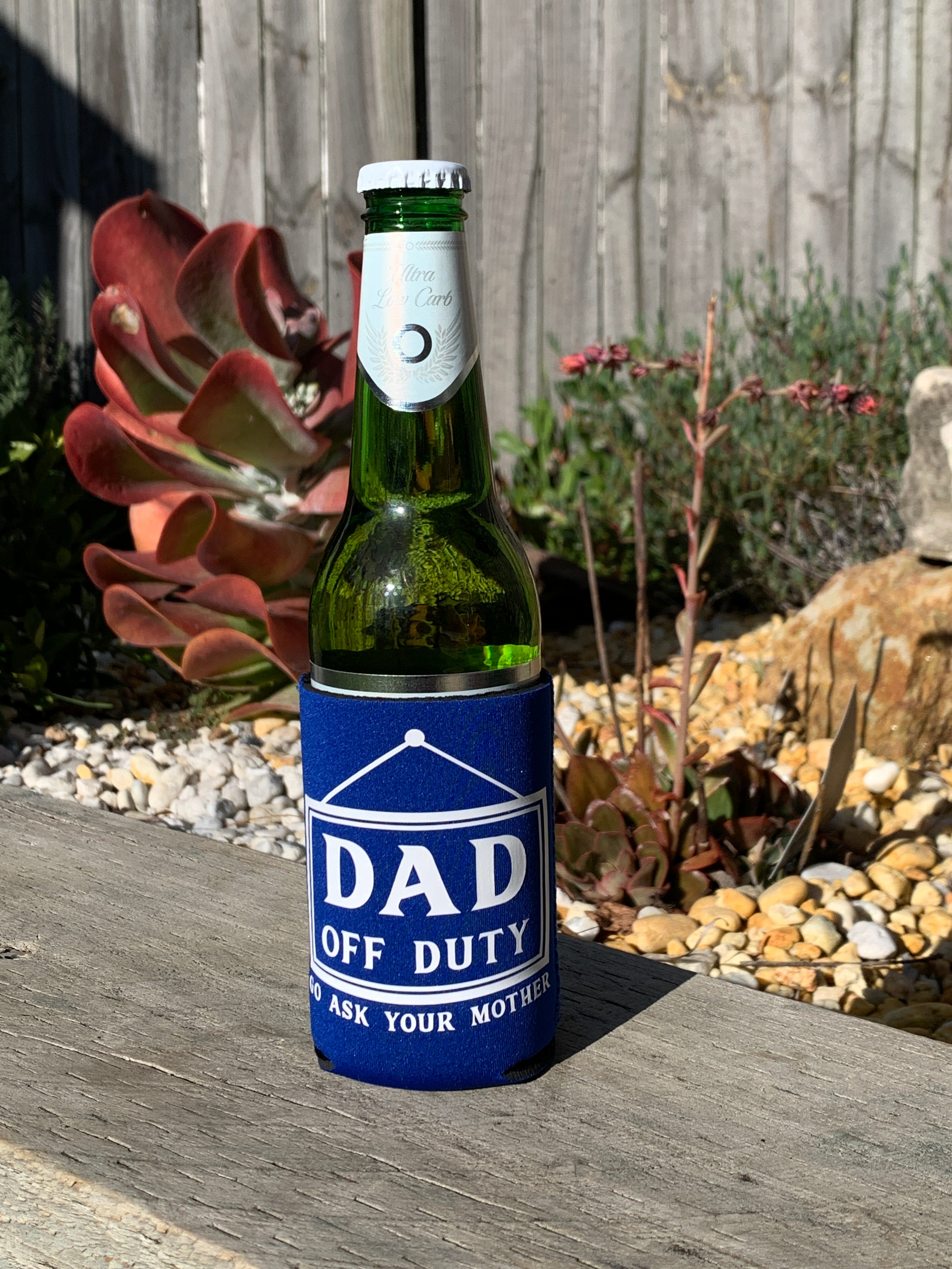 Dad Off Duty Stubby Holder