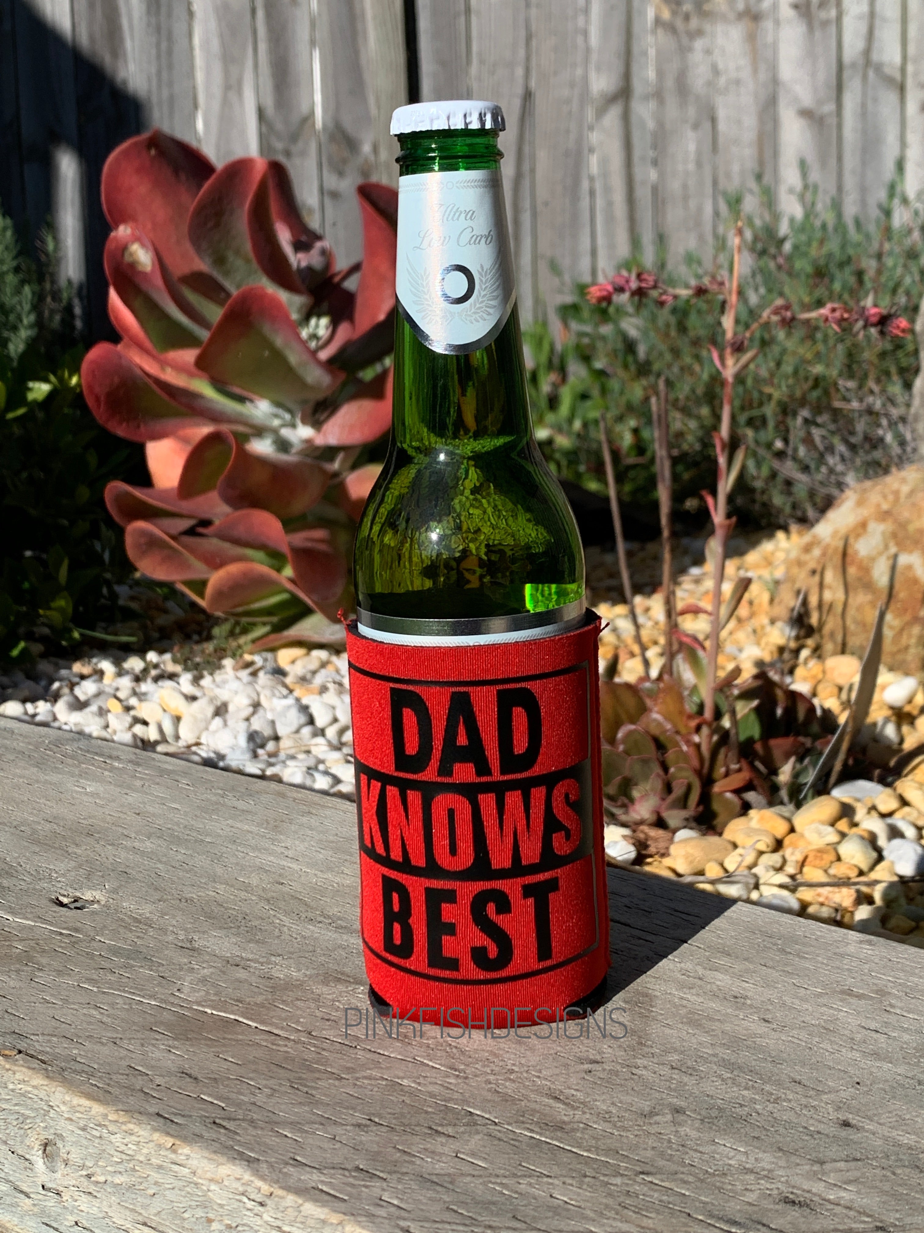Dad Knows Best Stubby Holder