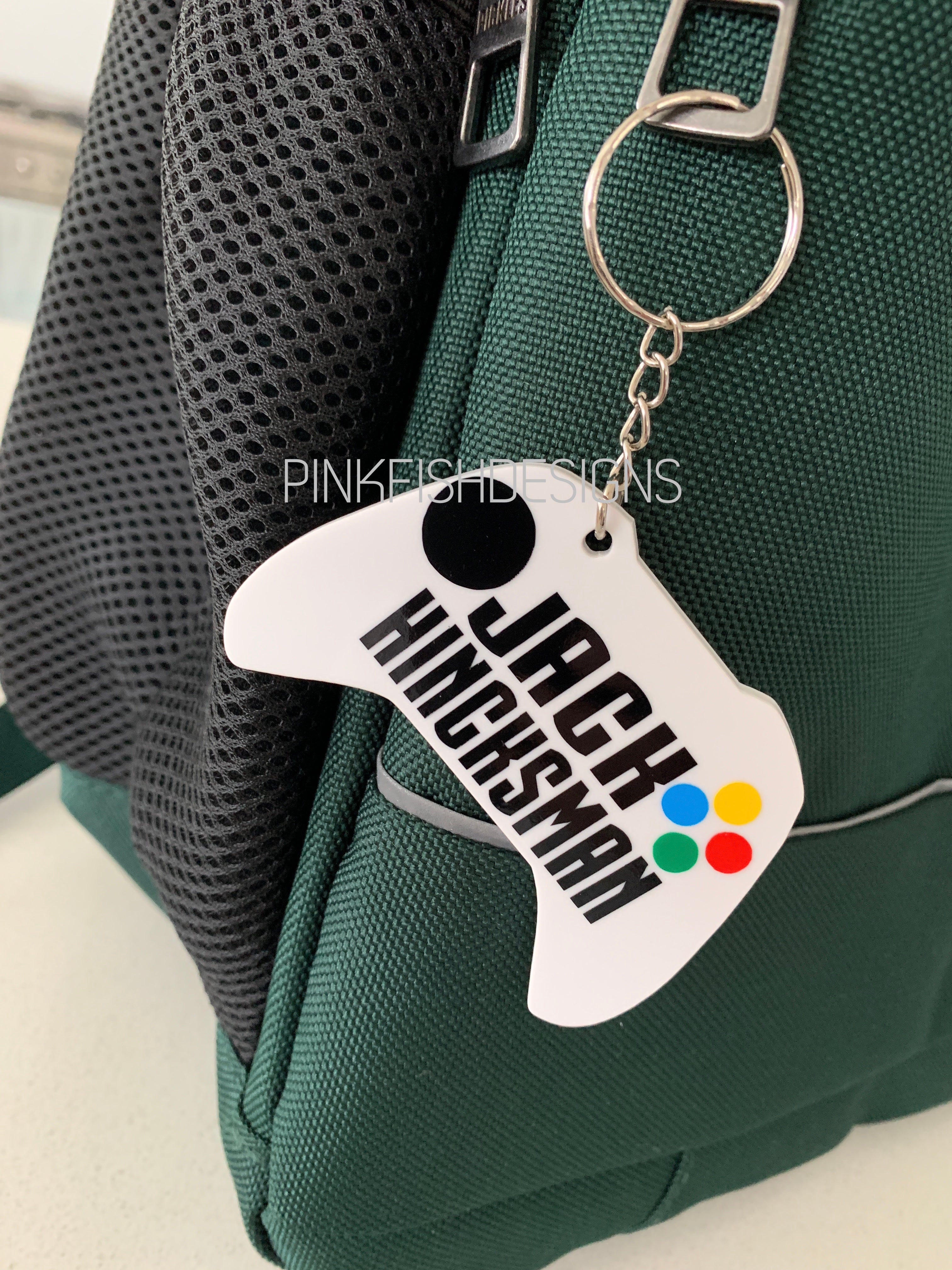 Gaming Controller Bag Tag / Keyring