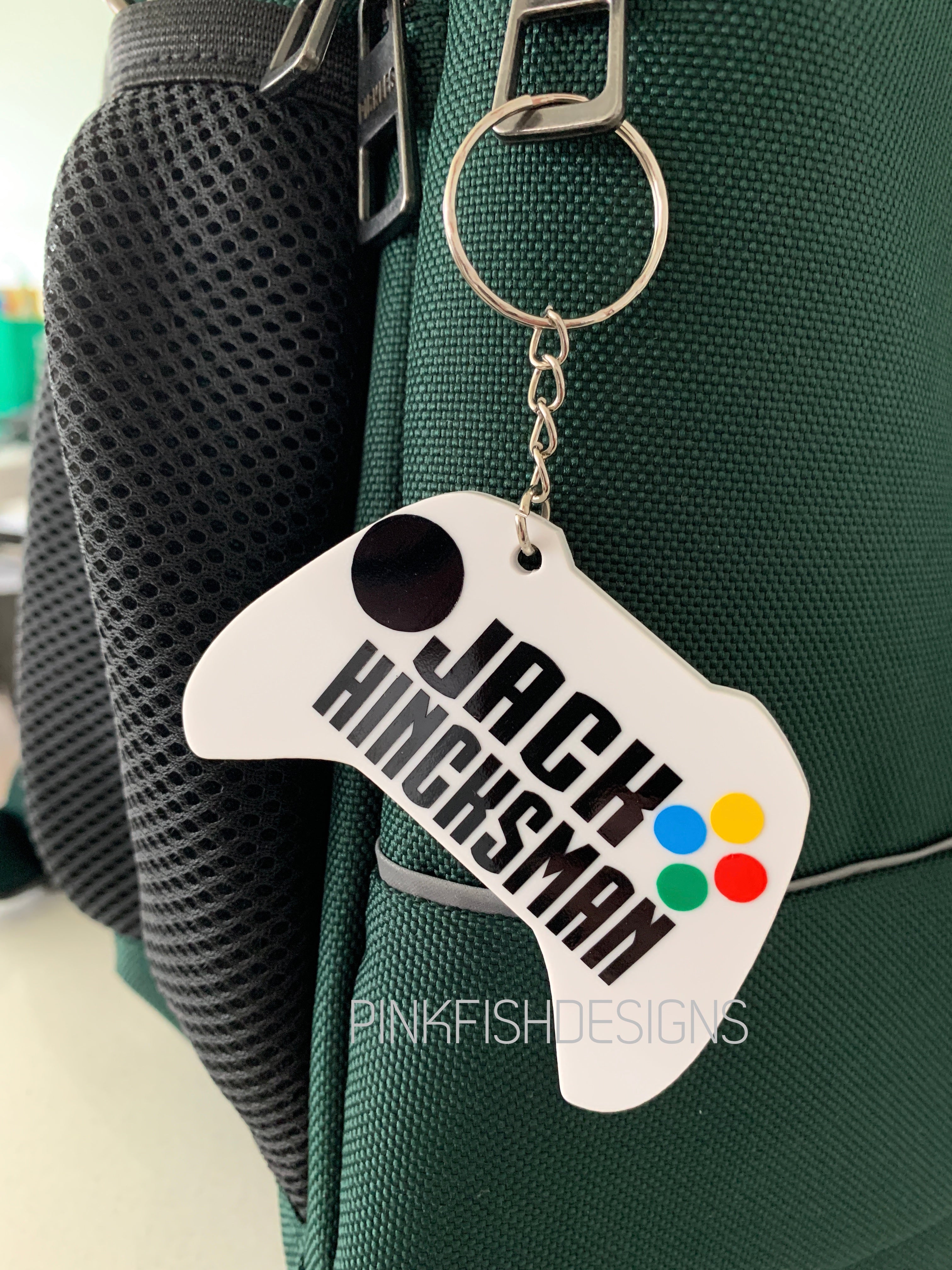 Gaming Controller Bag Tag / Keyring