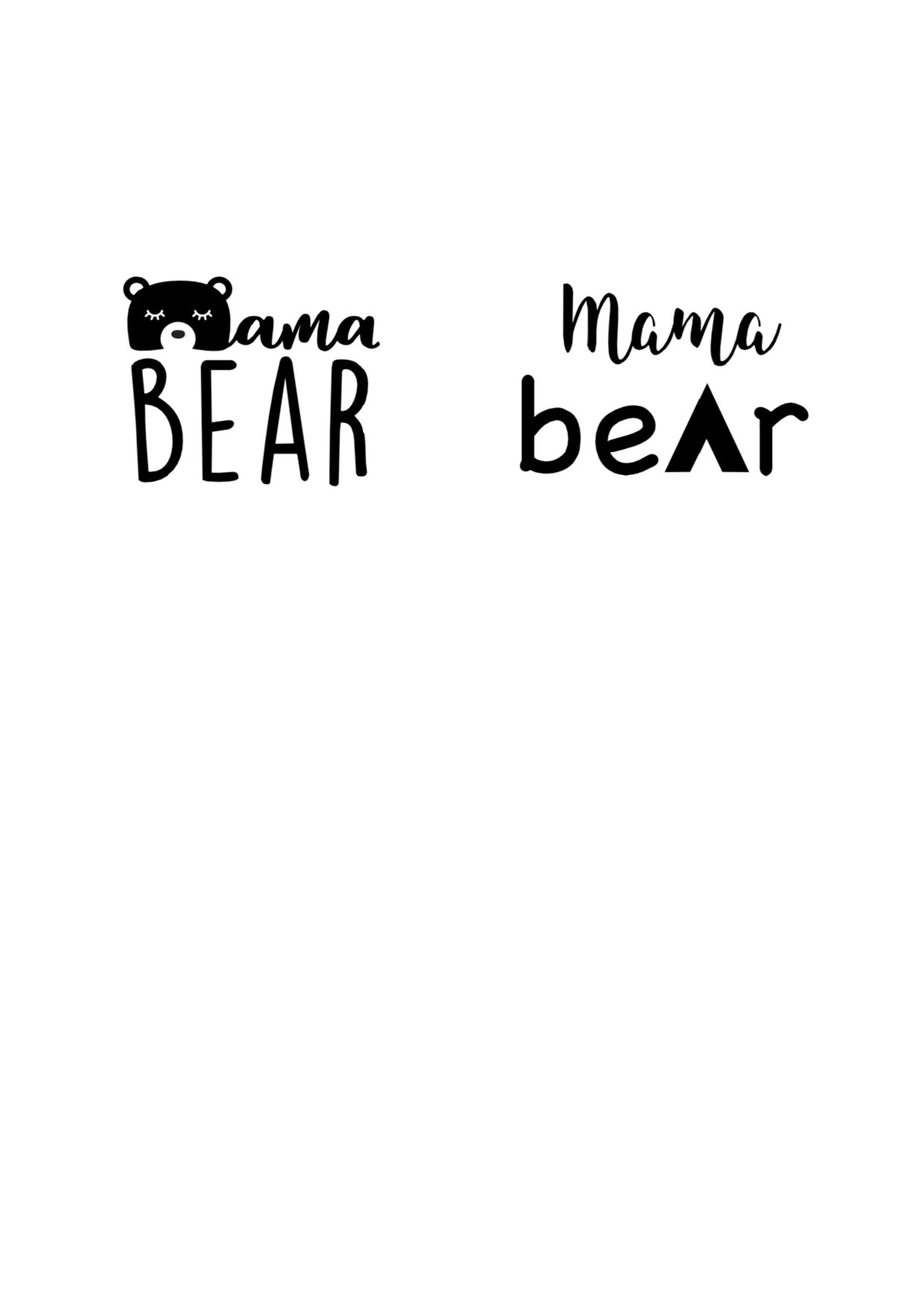 Mama Bear Stemless Wine Glass