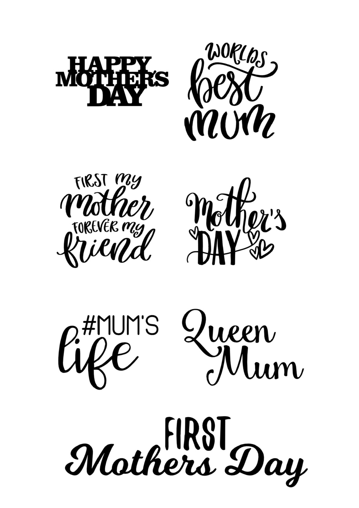 Queen Mum Stemless Wine Glass