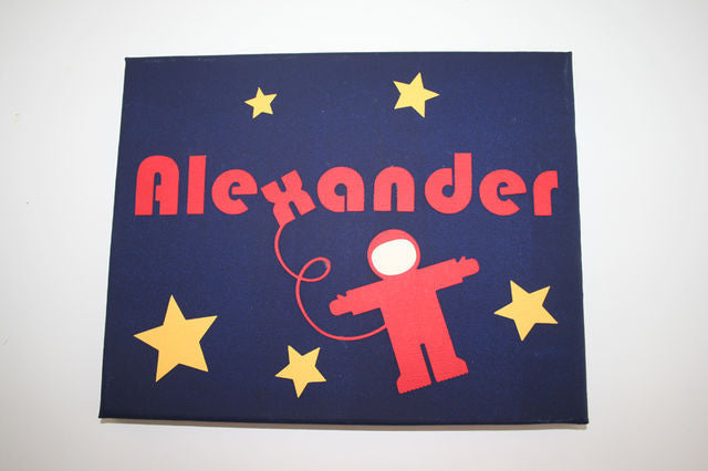 Astronaut Nameboard