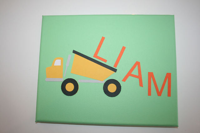 Dump Truck Nameboard