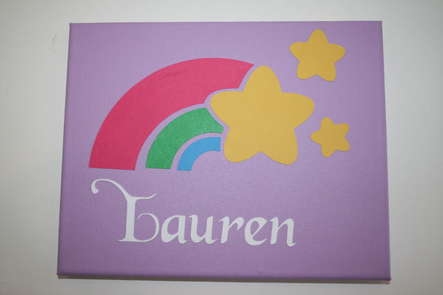 Rainbow Nameboard