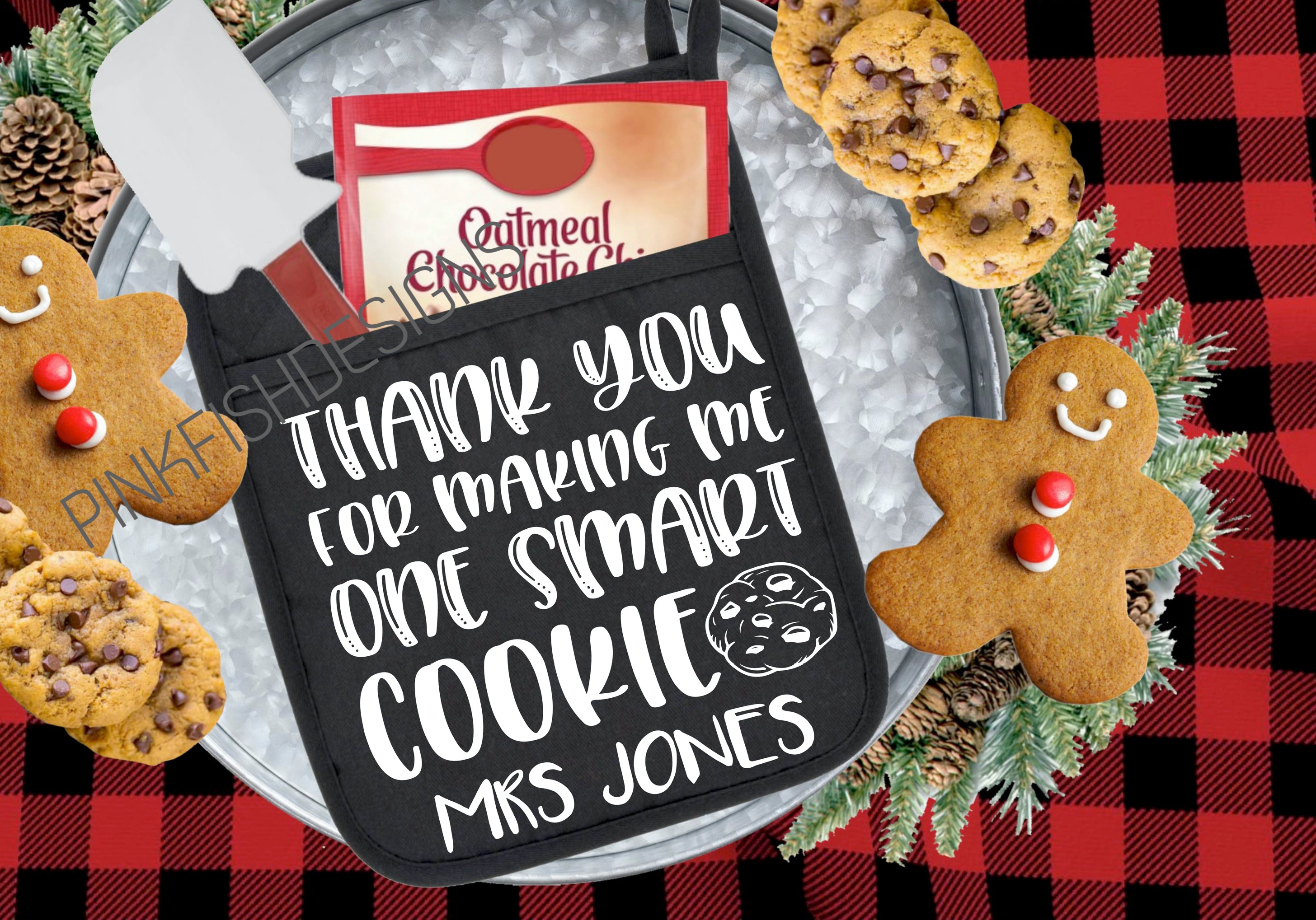 Teacher Pot Holders - Smart Cookie