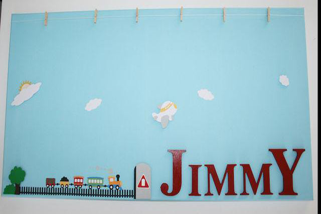 Trains Photoboard