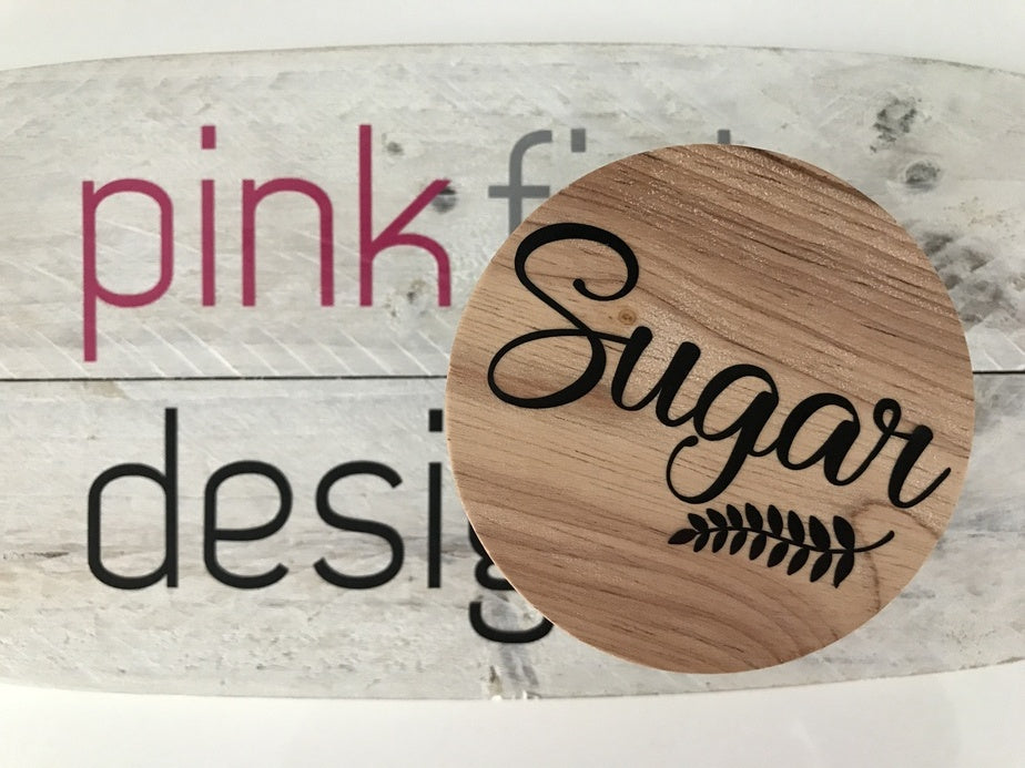 Canister Lid Label Set