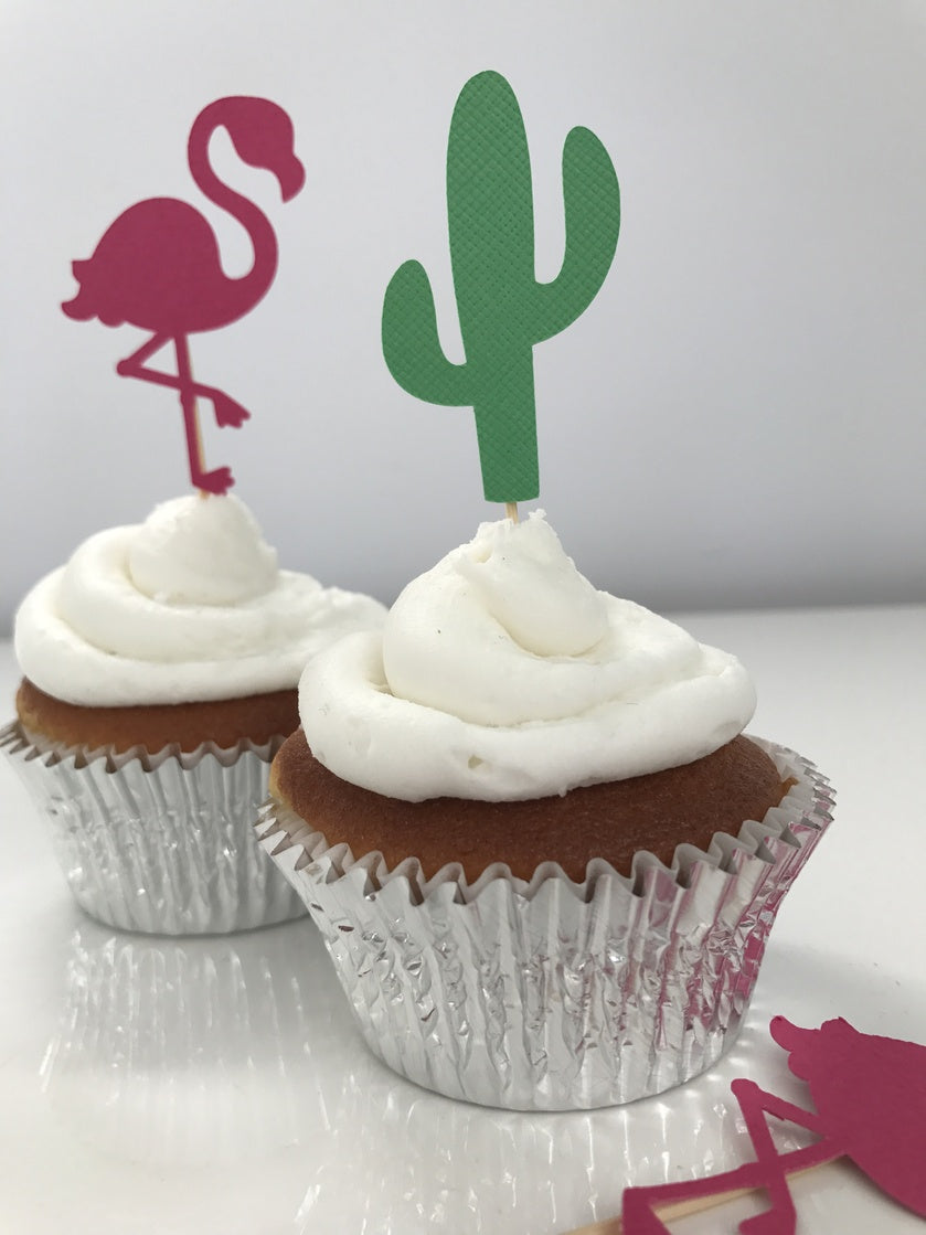 Cactus Cupcake Toppers