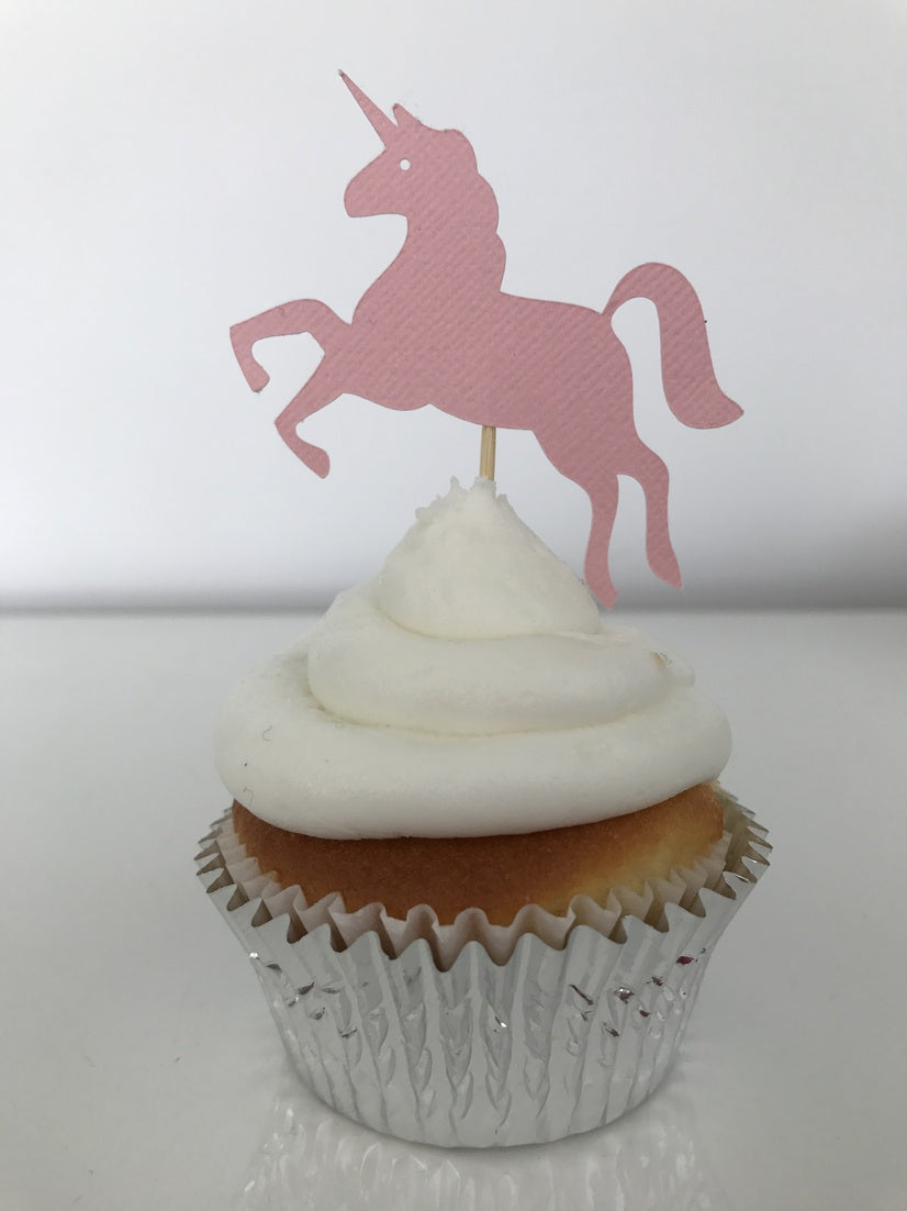 Unicorn Cupcake Toppers