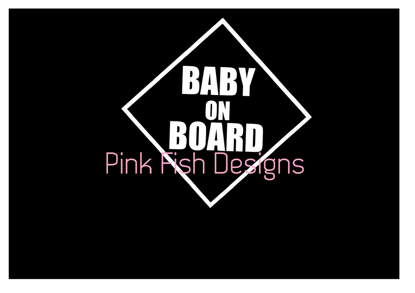 BABY ON BOARD CAR SIGN