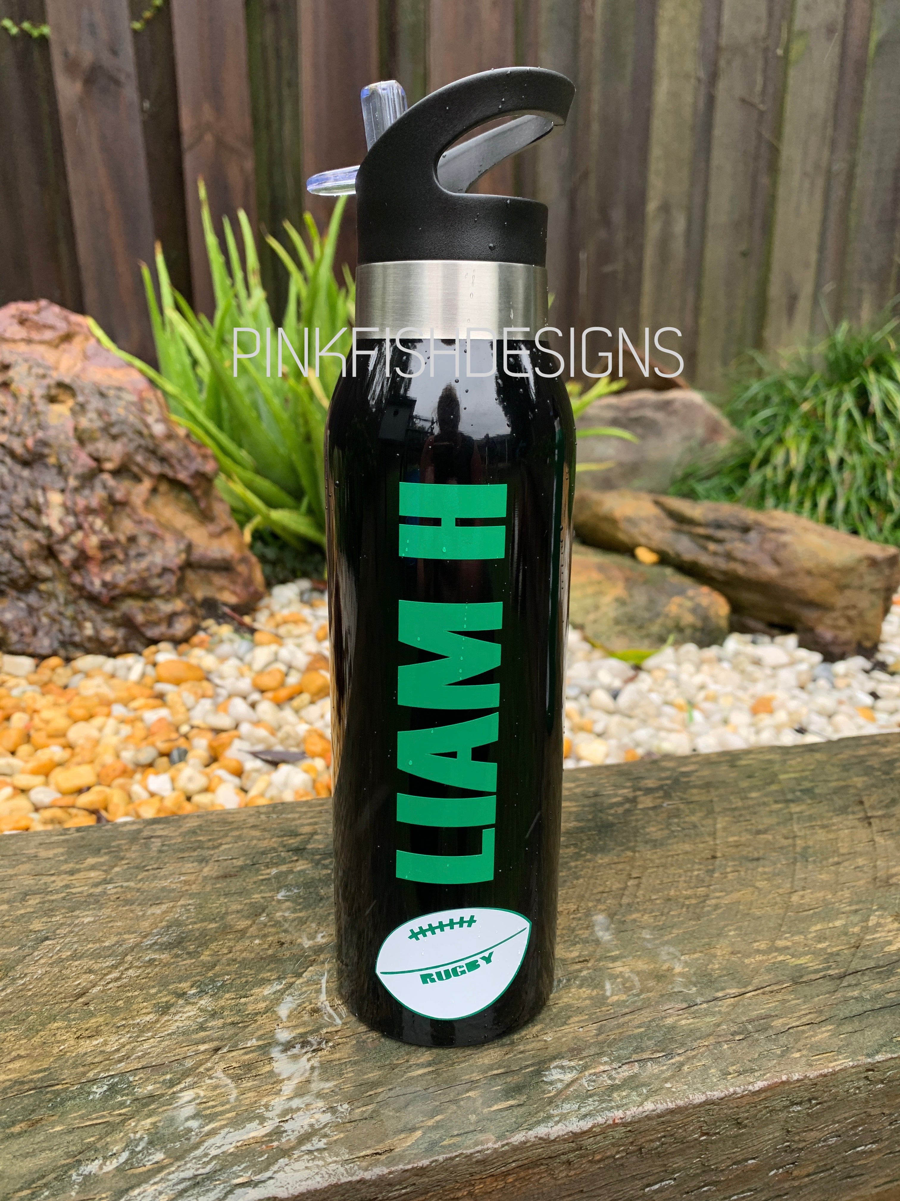 Rugby Stainless Steel Bottle