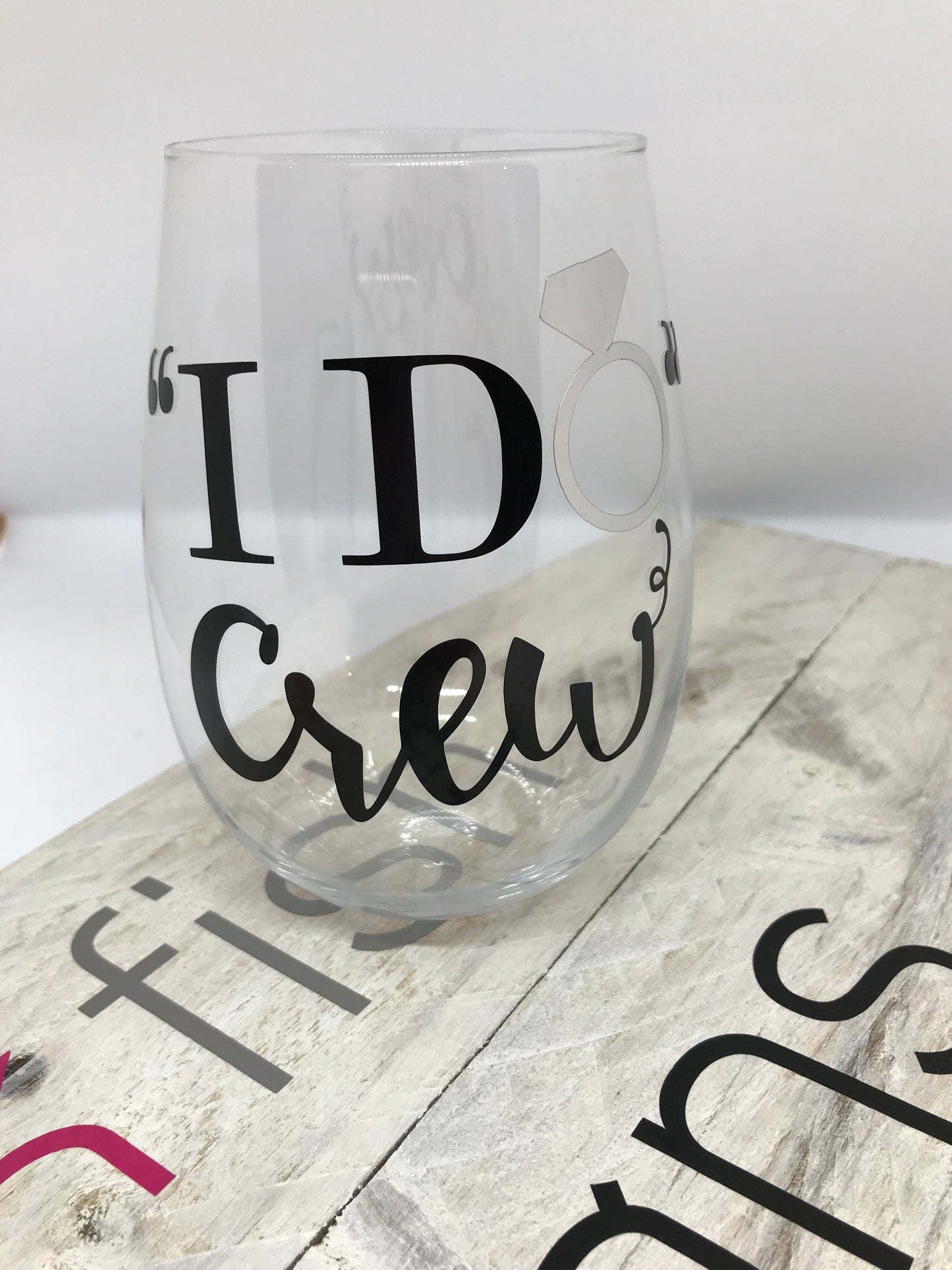 I Do Crew Hens Party Labels