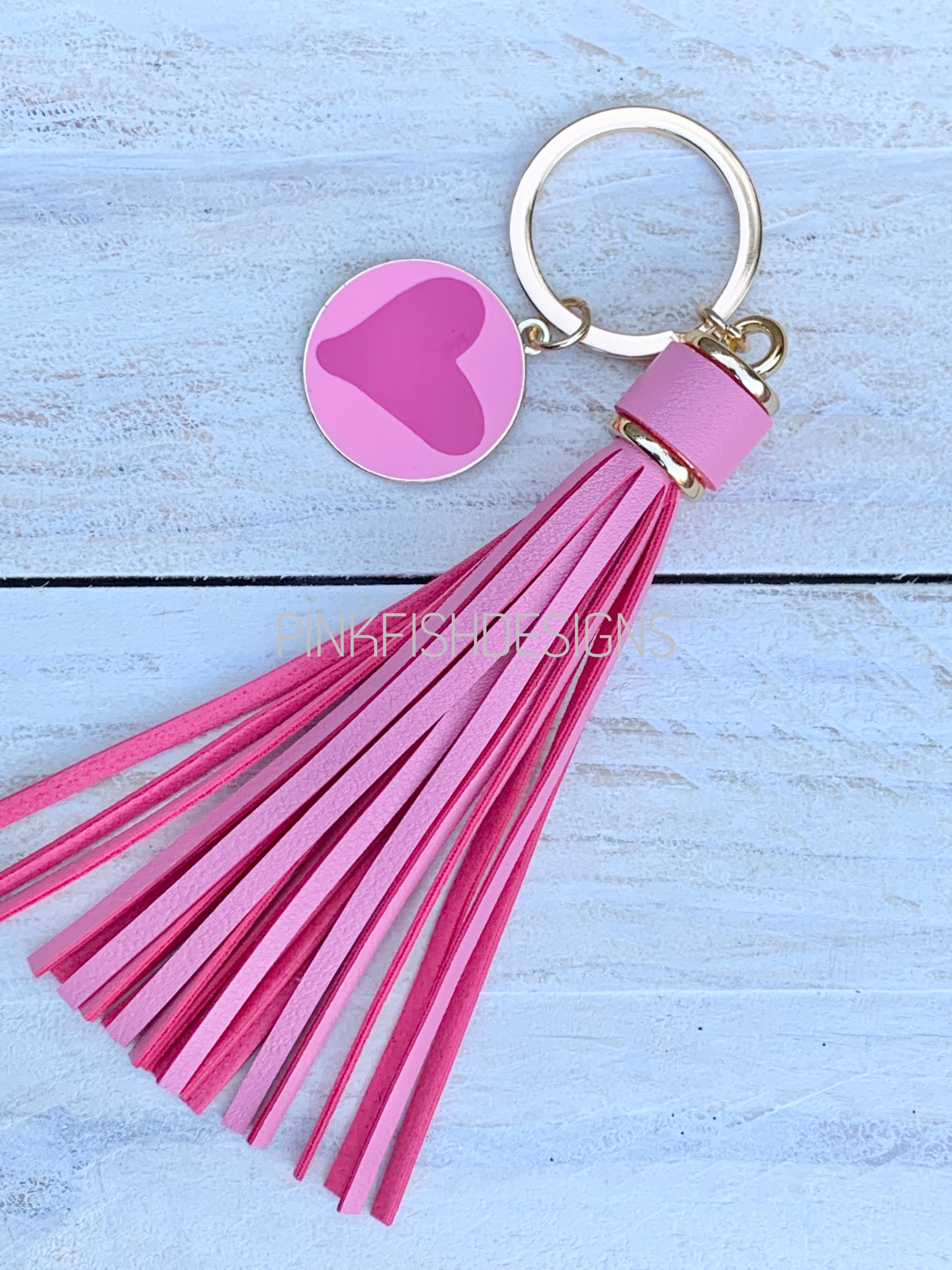 Tassel Bag Charm Keyring