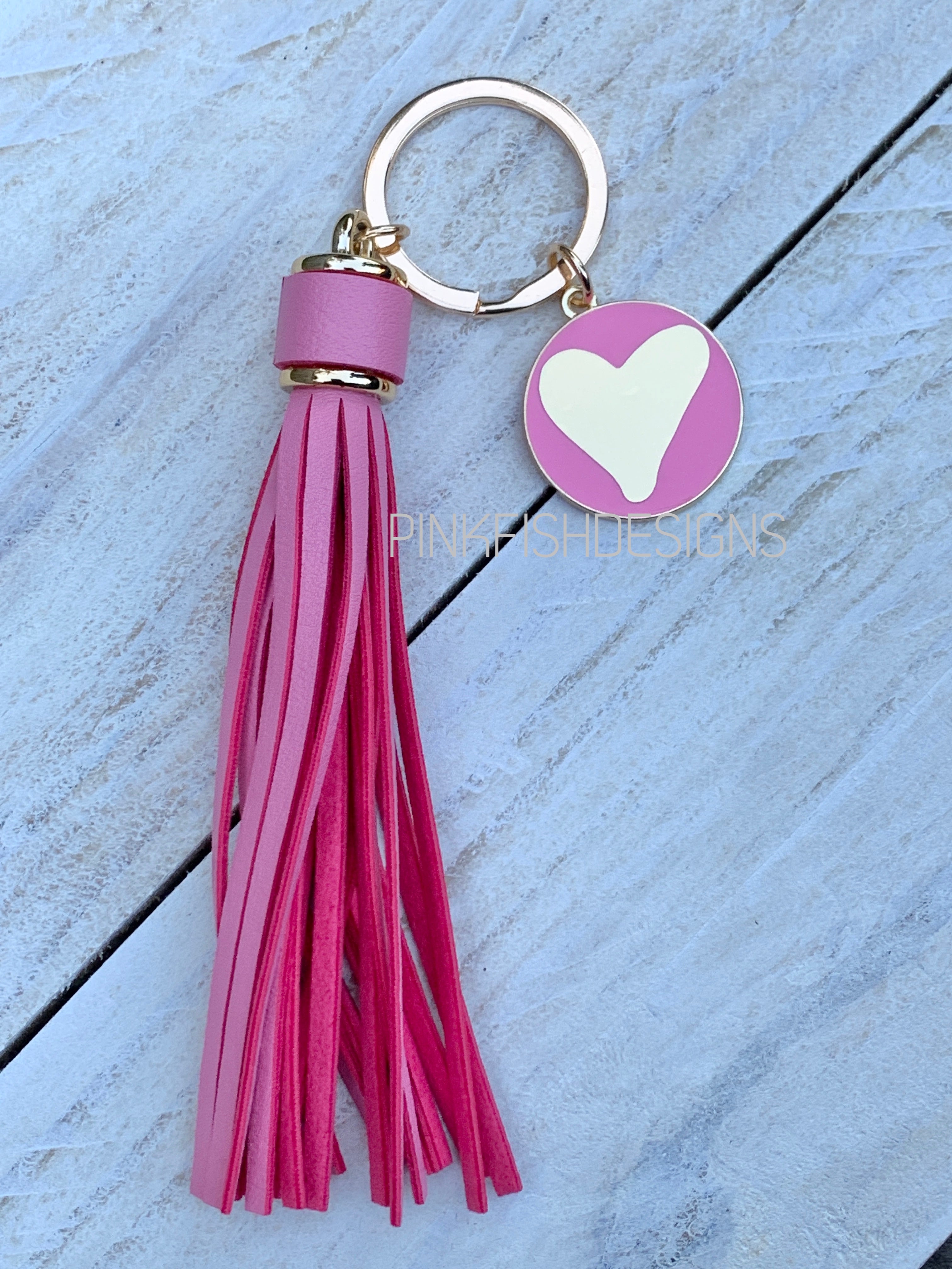 Tassel Bag Charm Keyring