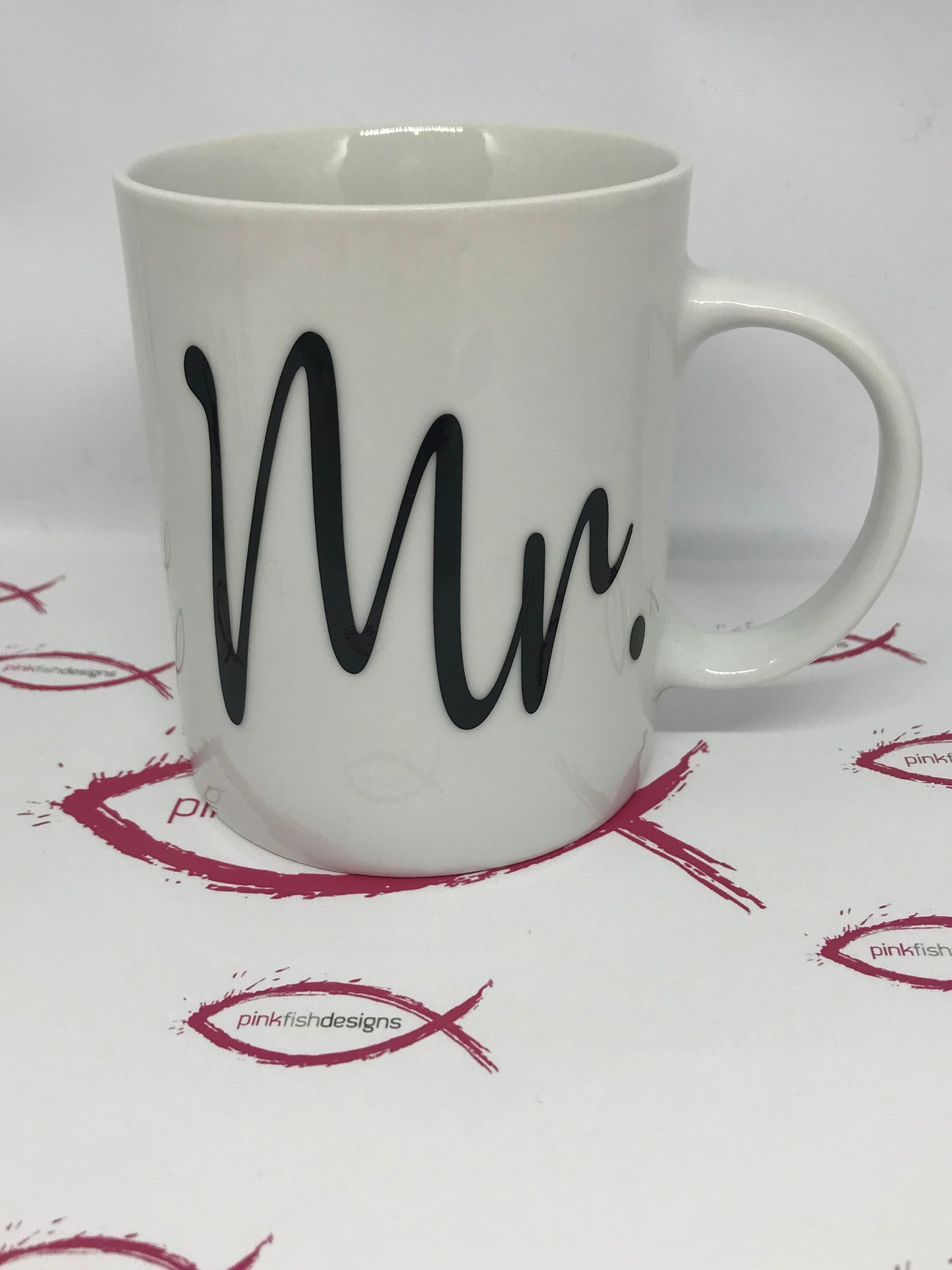 Mr and Mrs Wedding Mug Set