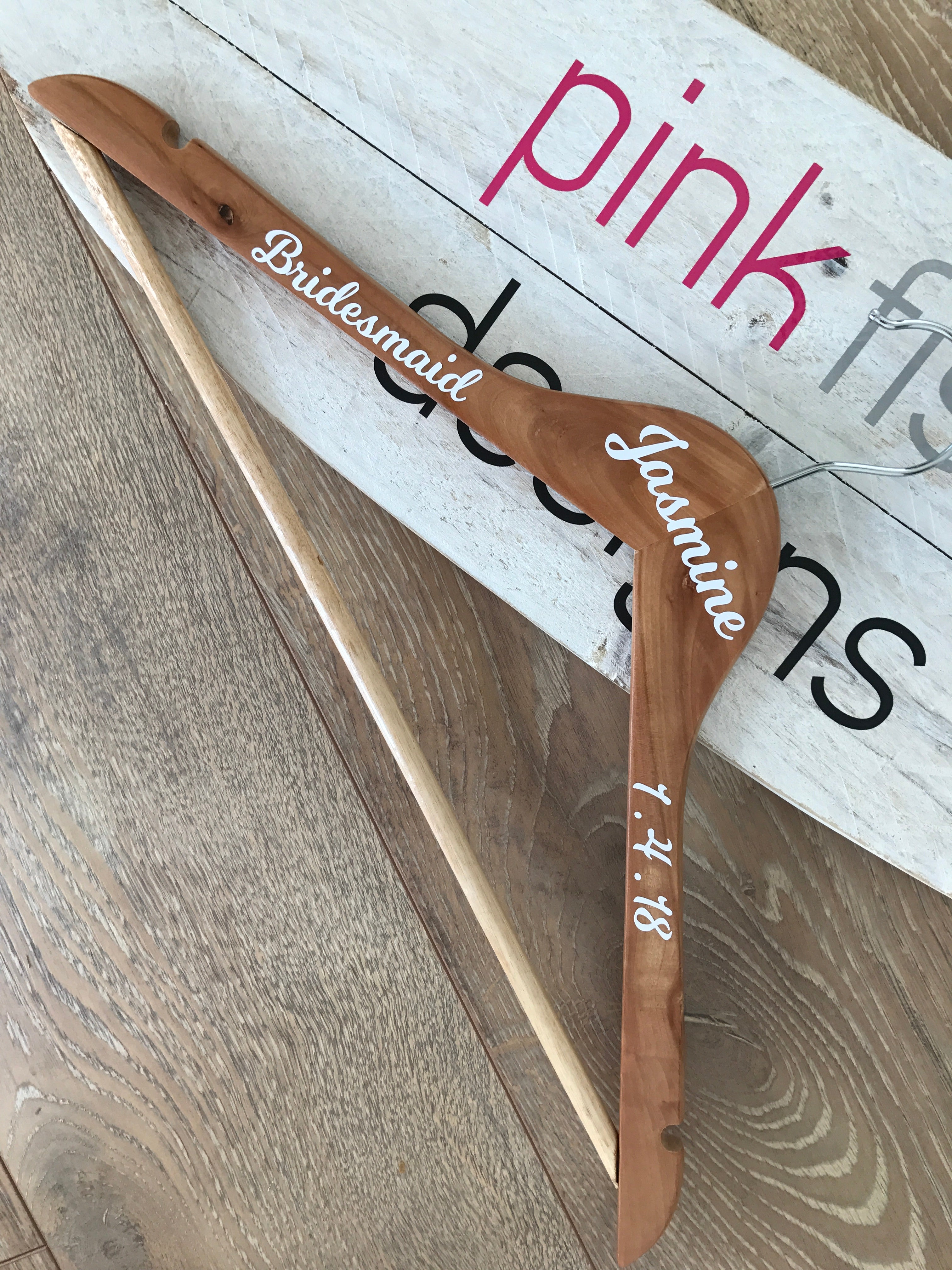 Personalised Wedding Hangers