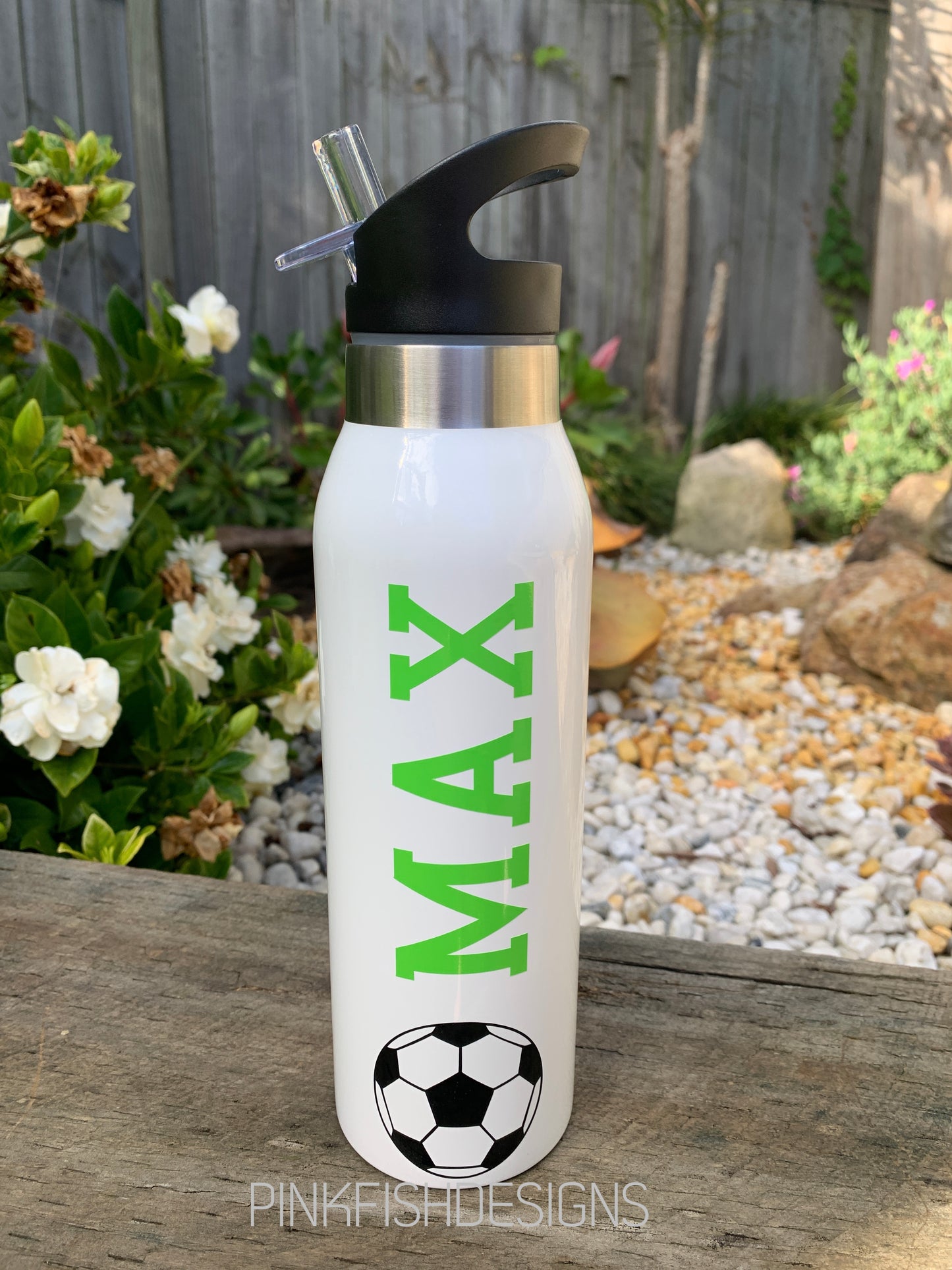 Soccer Stainless Steel Bottle