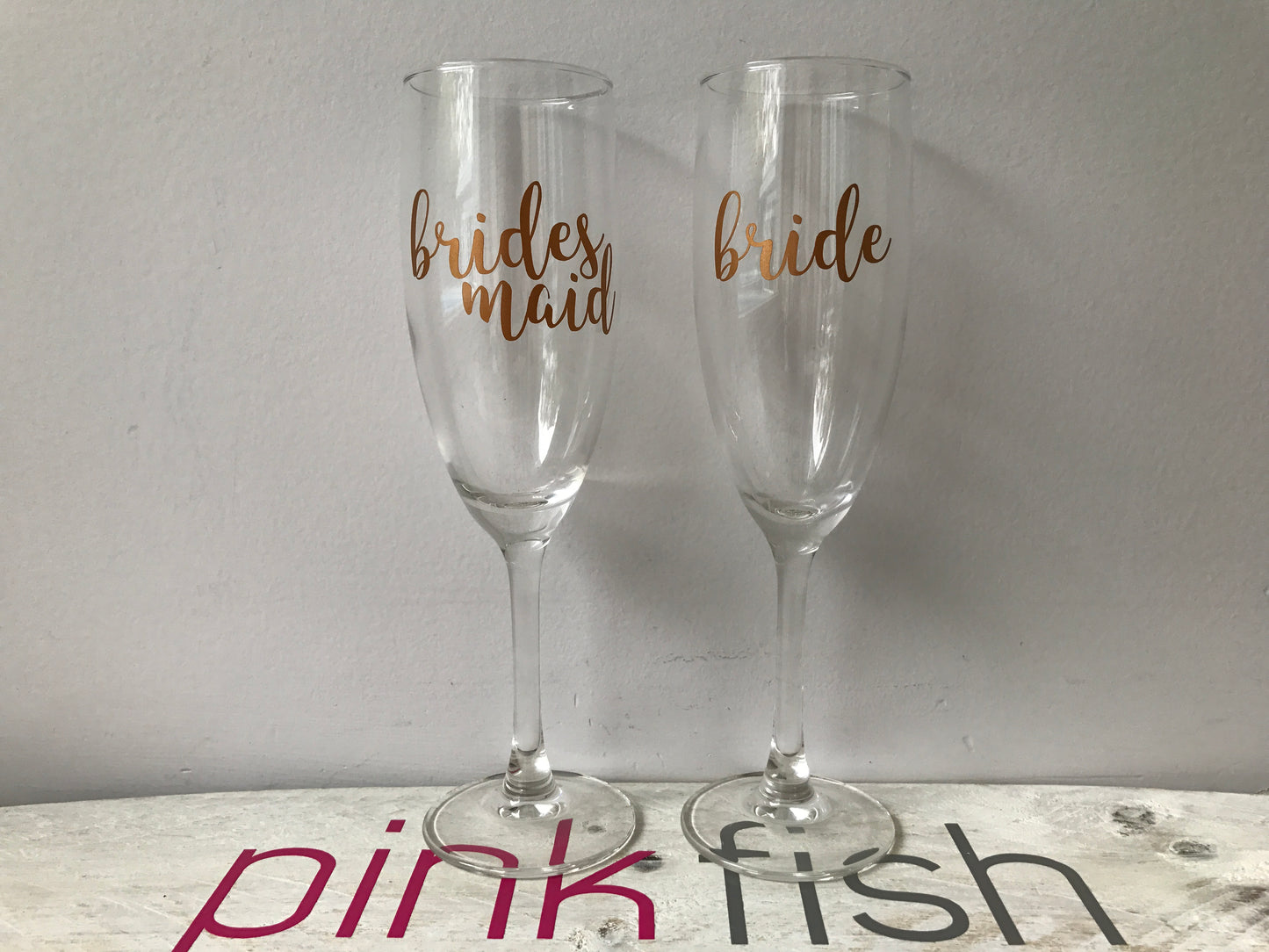 Bridal Party Champagne Glasses