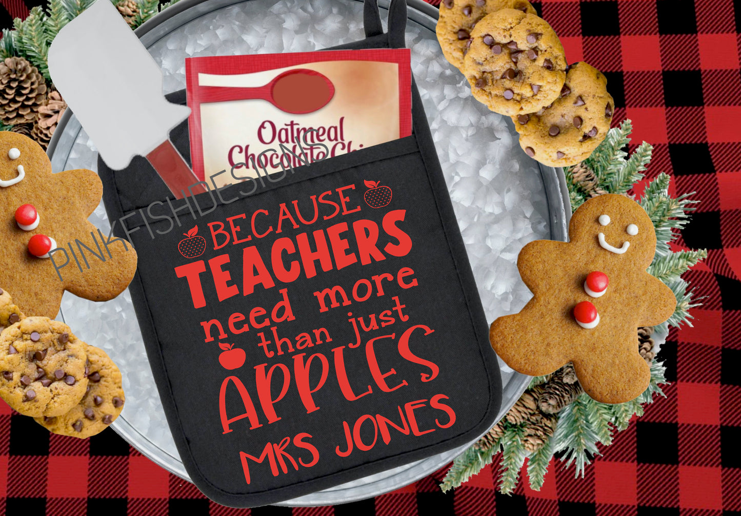 Teacher Pot Holders - More than Apples