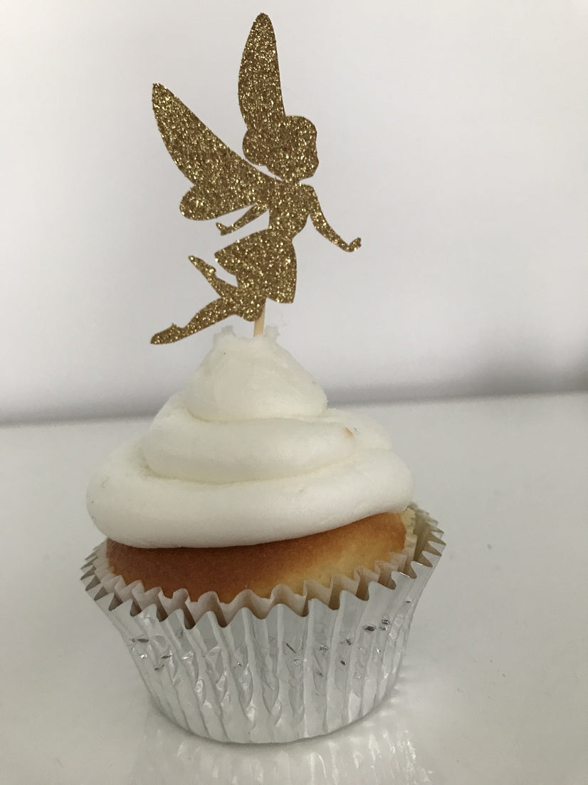 Glitter Fairy Cupcake Toppers