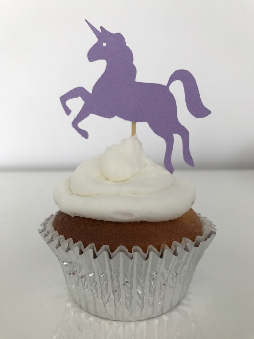 Unicorn Cupcake Toppers